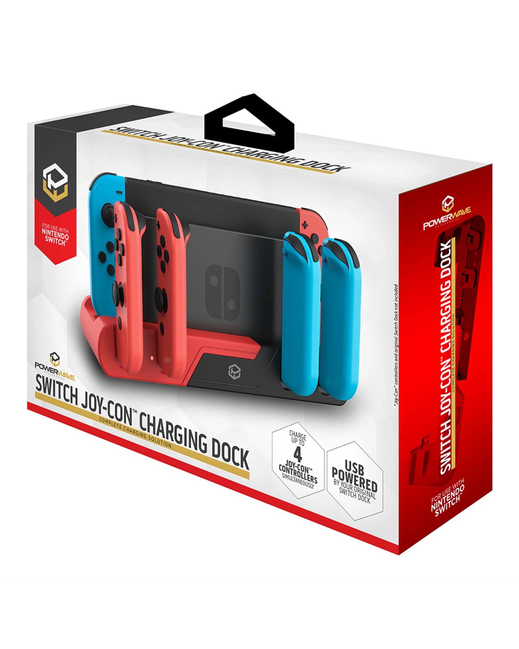 1 Powerwave Switch Joy-Con Charging Dock - Multi, 1 of 3