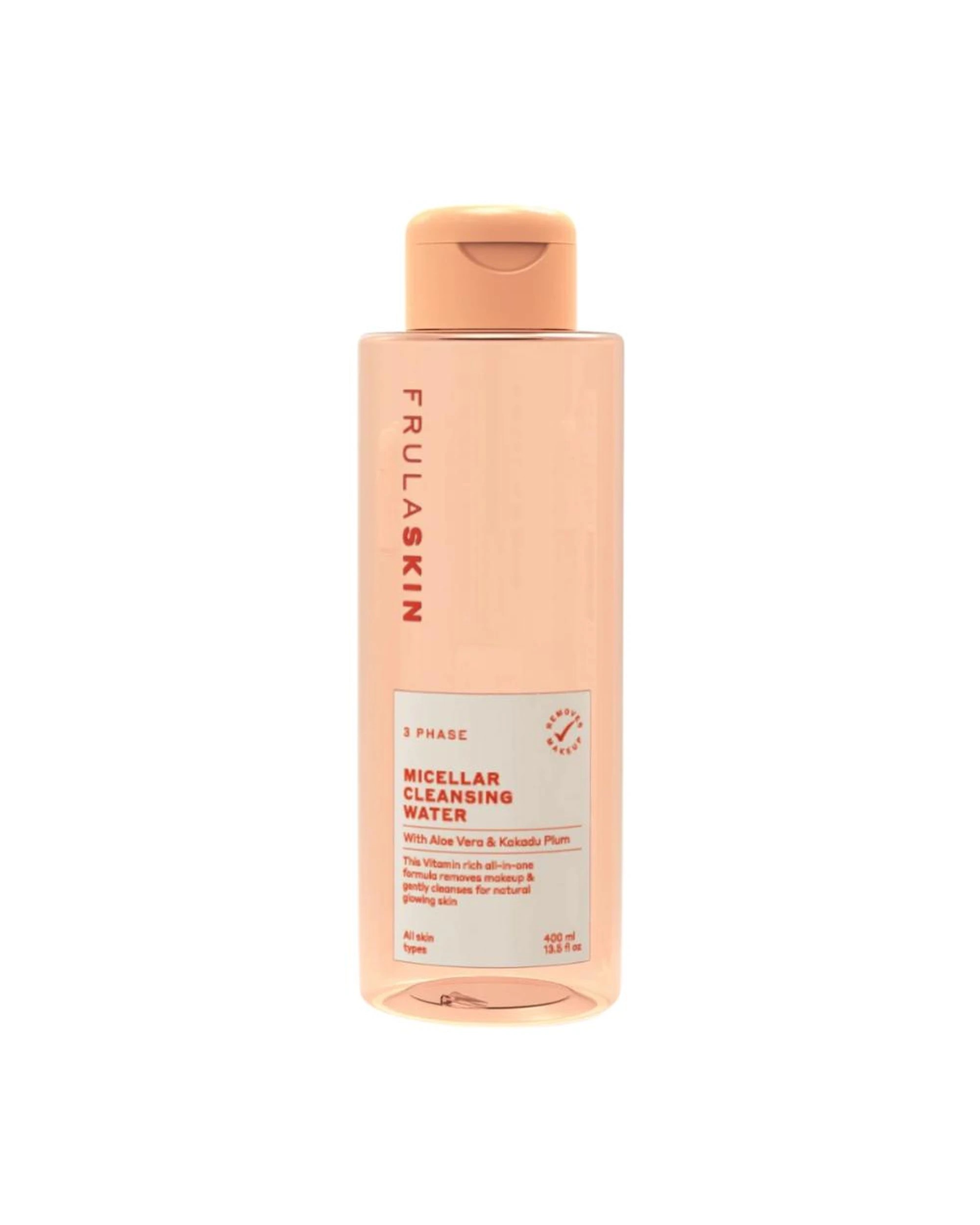 2 3 x Frula Skin 3 Phase Micellar Cleansing Water with Aloe Vera & Kakadu Plum 400mL, 2 of 6