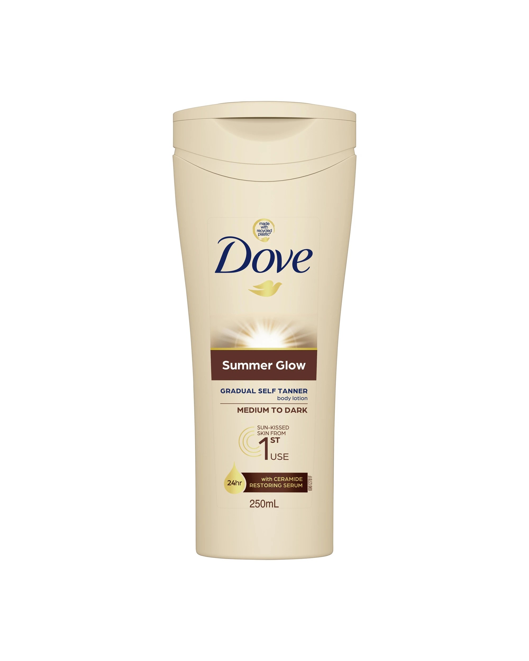 1 Dove Summer Glow Gradual Tan Body Lotion Medium to Dark 250ml, 1 of 10