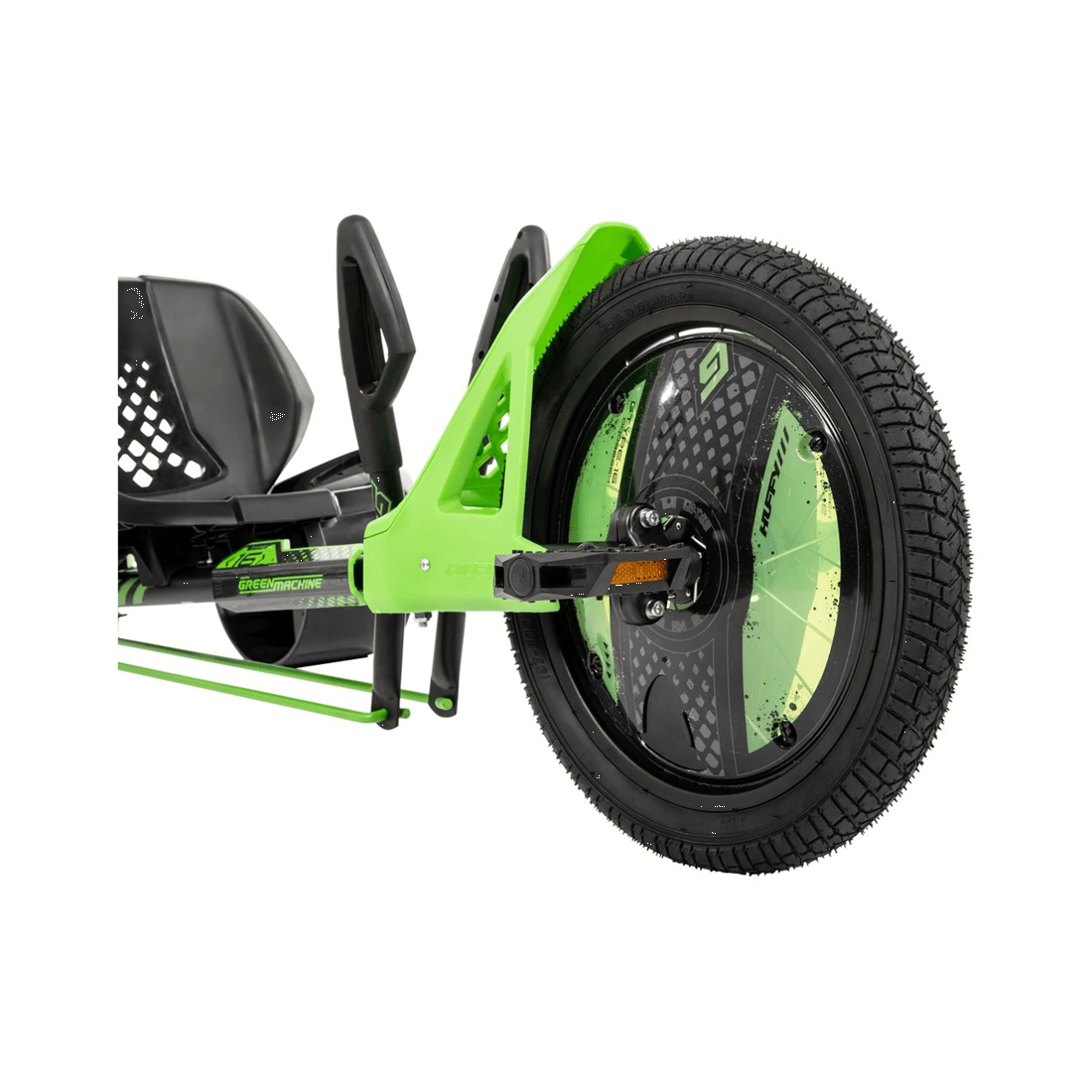 7 Plum Play Au Green Machine 16 Inch Drift Trike With Adjustable Seat Age 5 And Up
 - Black, 7 of 8