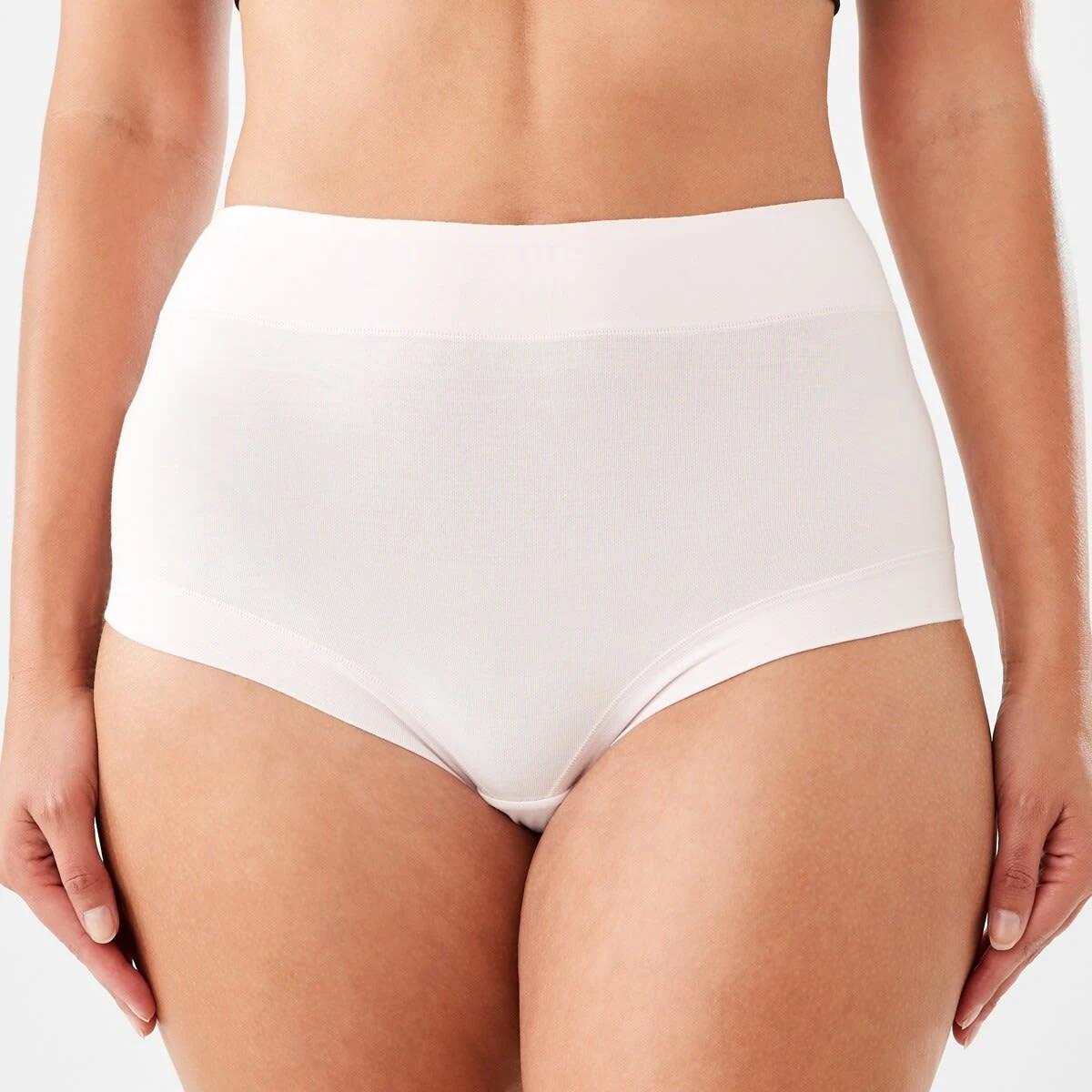 3 3 Pack Bamboo Full Briefs PINK CHALK, MISTY MAUVE, SOFT TAUPE, 3 of 8