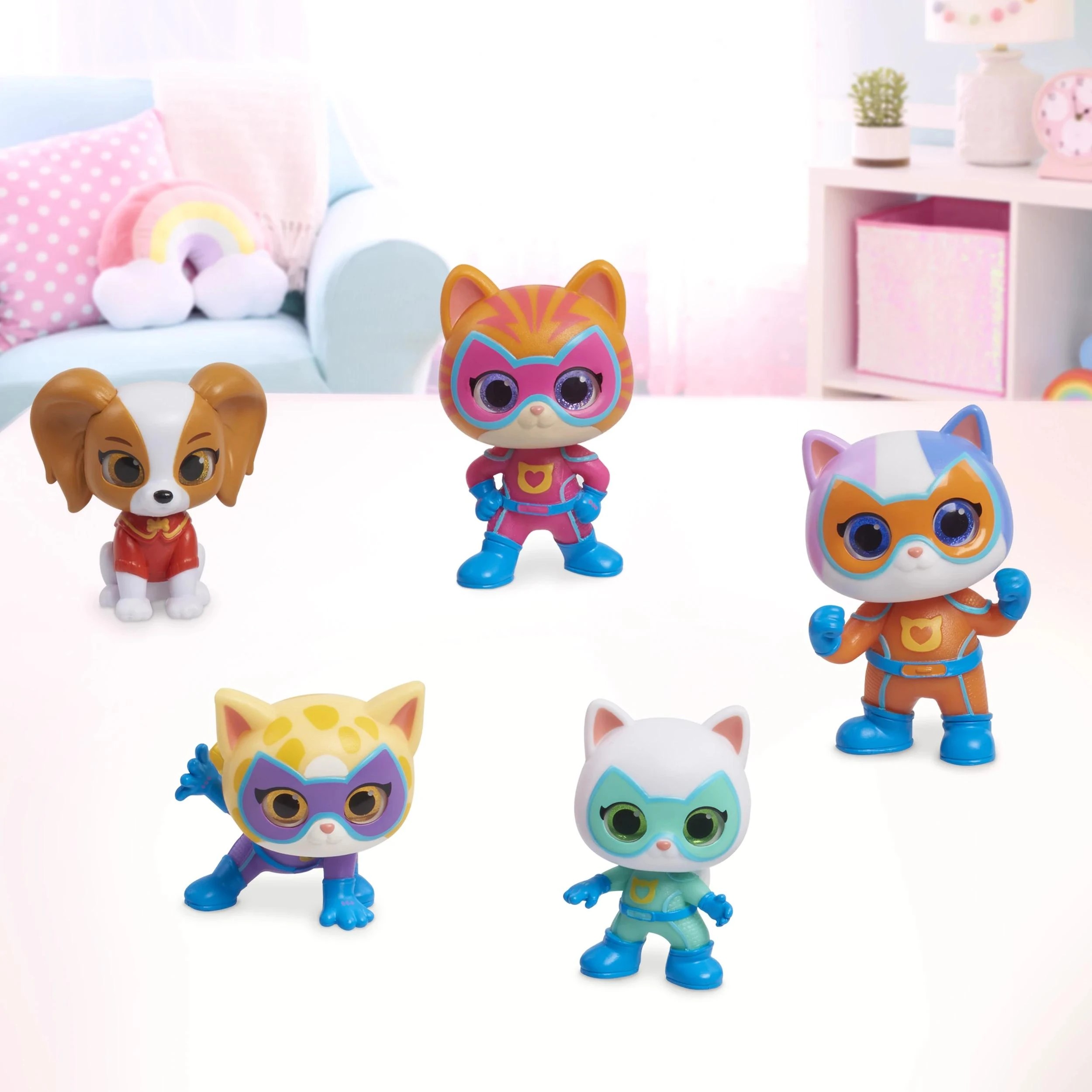 3 Superkitties Collectible Hero Squad Figure - Multi, 3 of 4