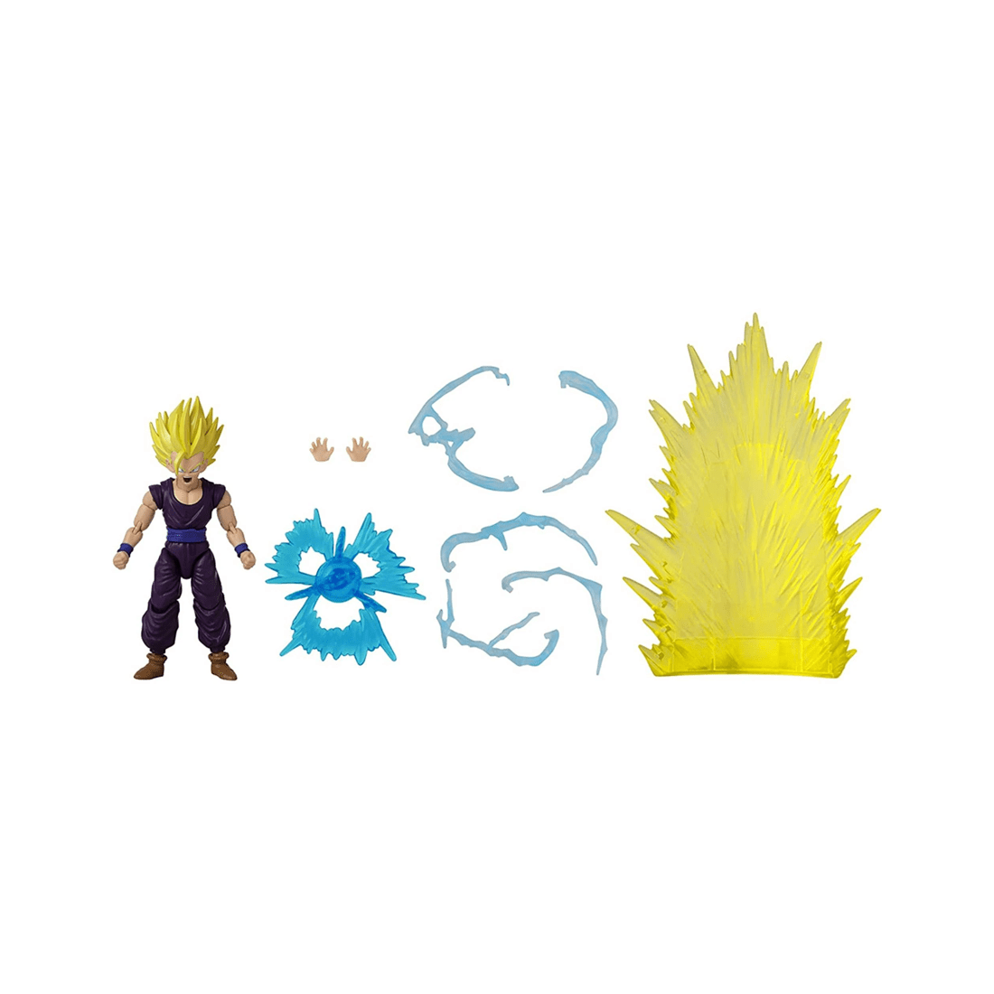 5 Bandai Dragon Ball Super Gohan Power Up Pack Super Saiyan 2 Action Figure, 5 of 5