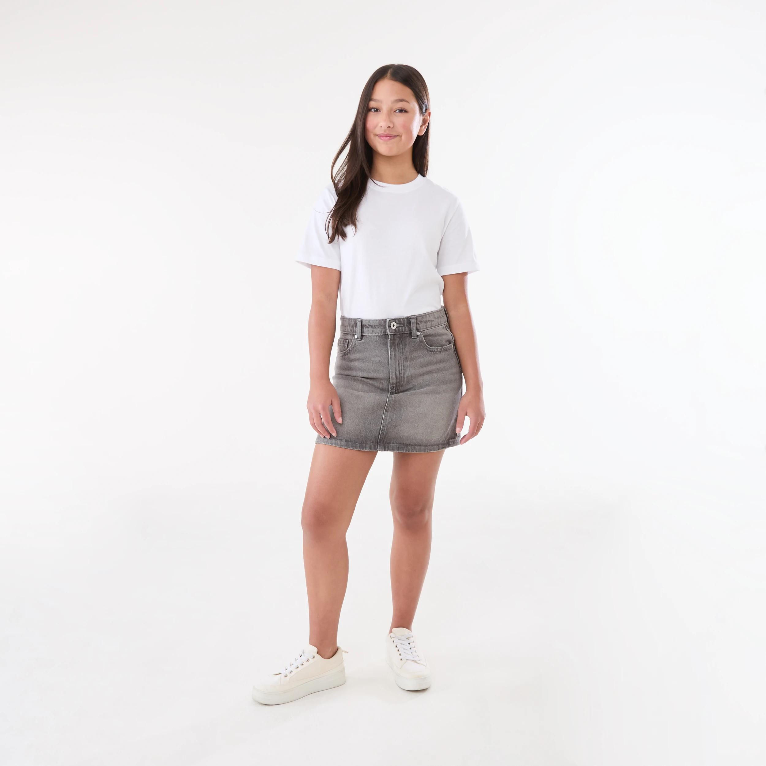 4 Denim Skirt DENIM BLACK, 4 of 5