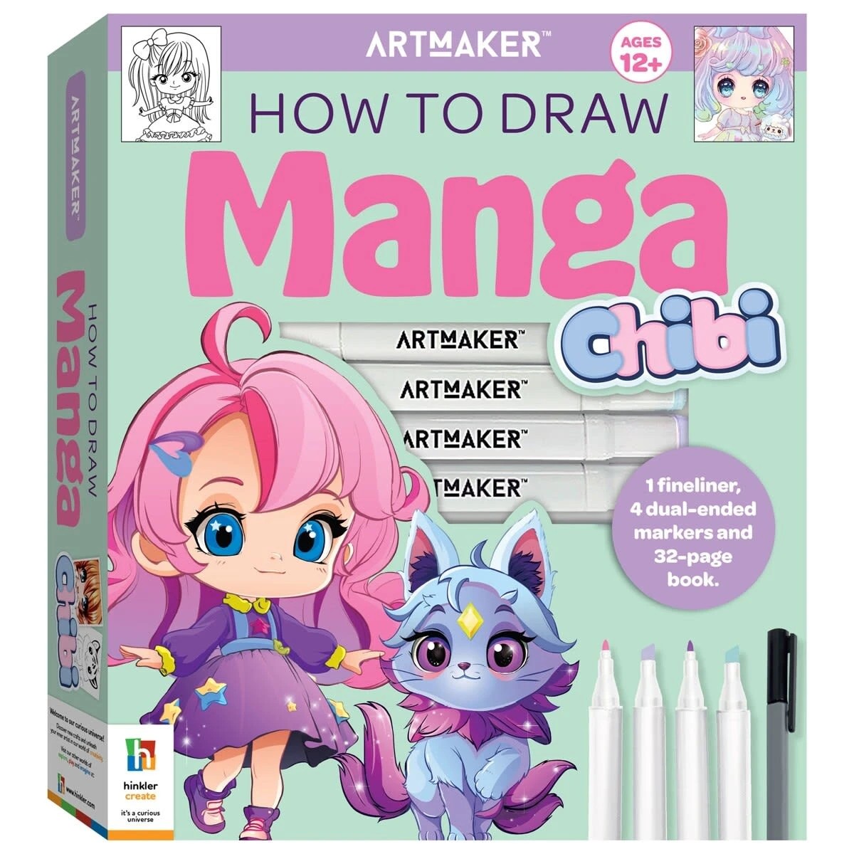 1 Art Maker: How to Draw Manga Chibi Kit, 1 of 4