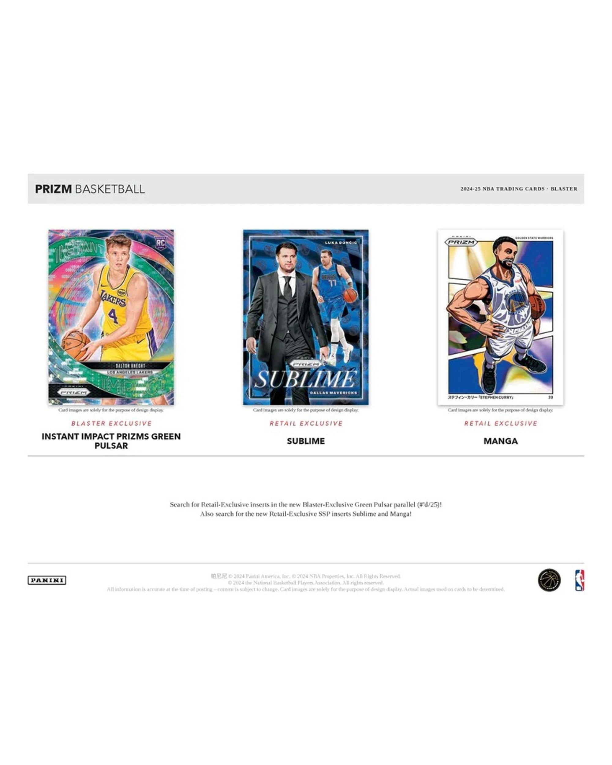 4 Panini 2024-2025 NBA Prizm Basketball Blaster, 4 of 6
