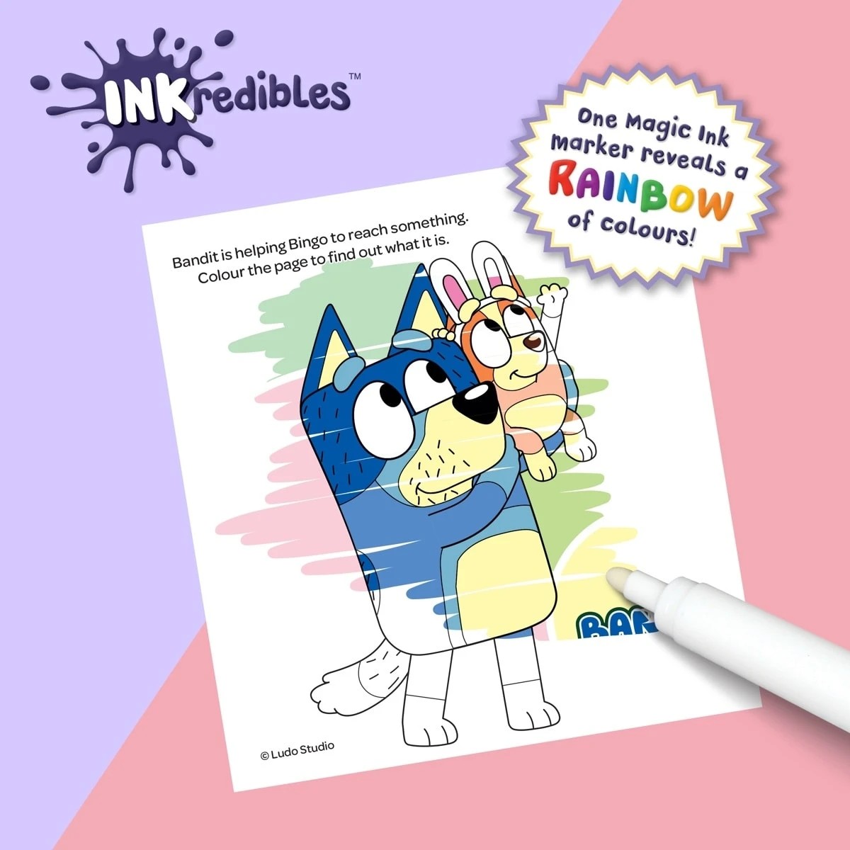 5 INKredibles Bluey Mess-Free Activity Kit​ - Book, 5 of 8