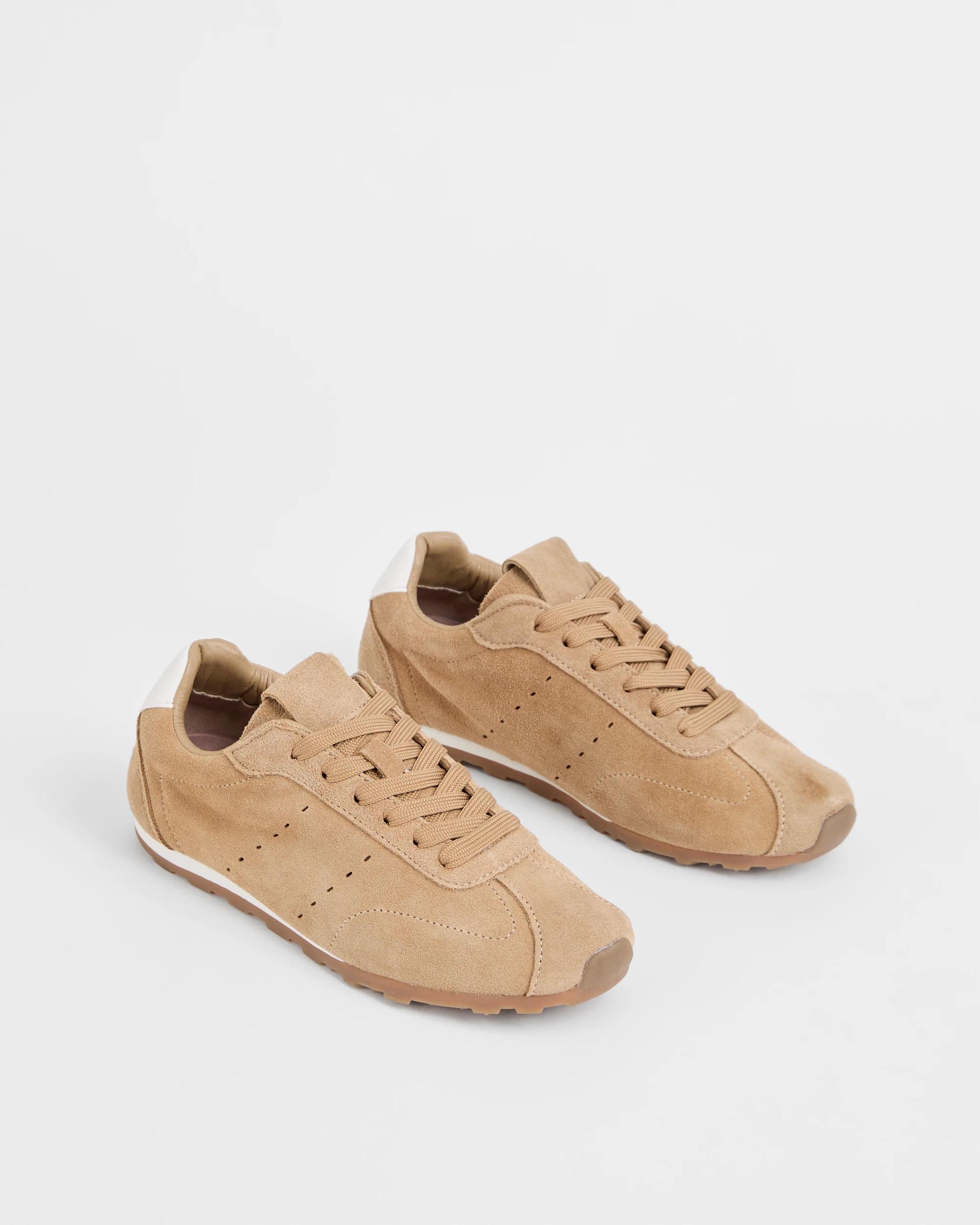 2 Target Woman Genuine Suede Sneakers - Tianna CHESTNUT SUEDE, 2 of 3