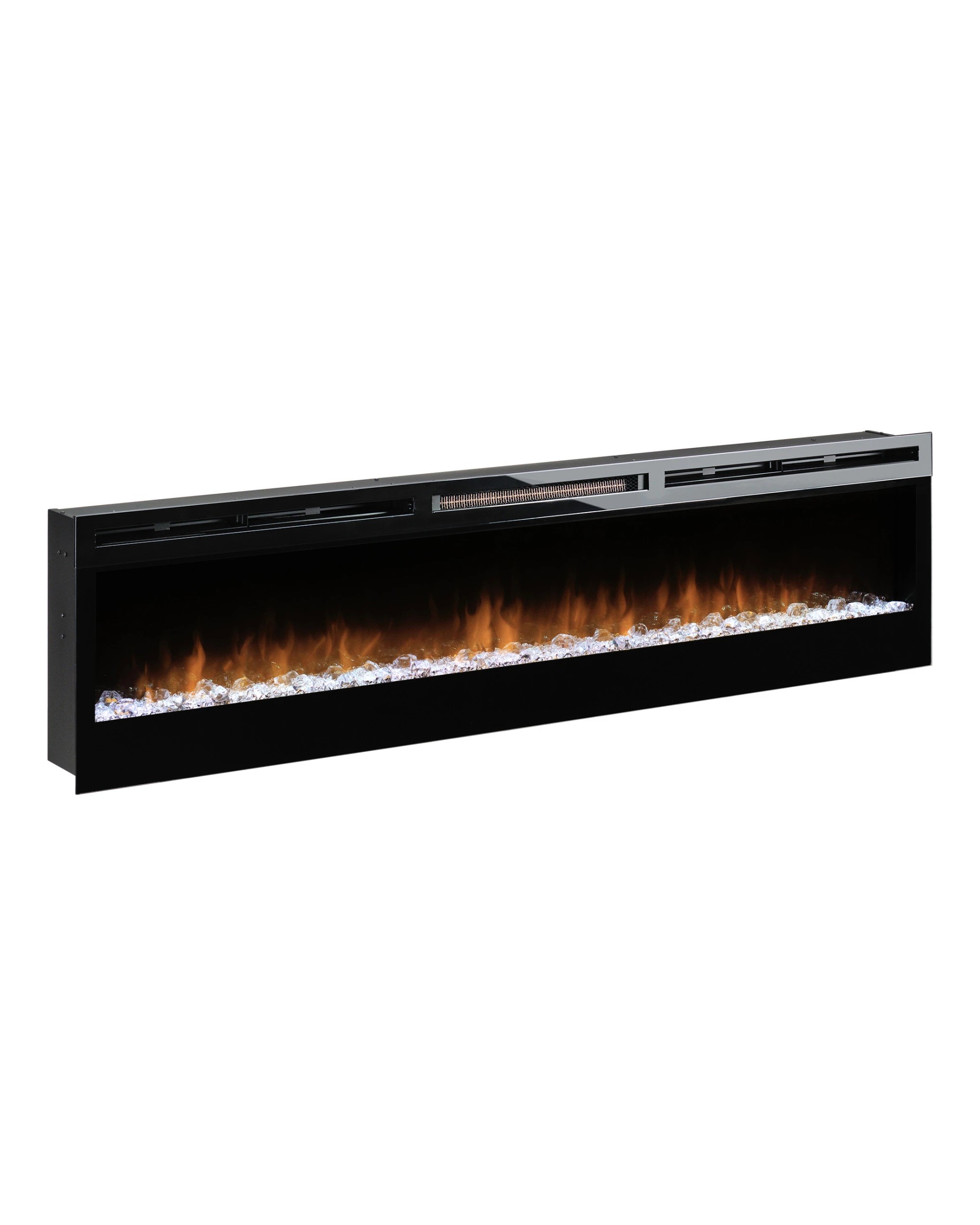 2 Dimplex PRISM Wall Mounted Electric Fireplace in 74-inches - Black, 2 of 8