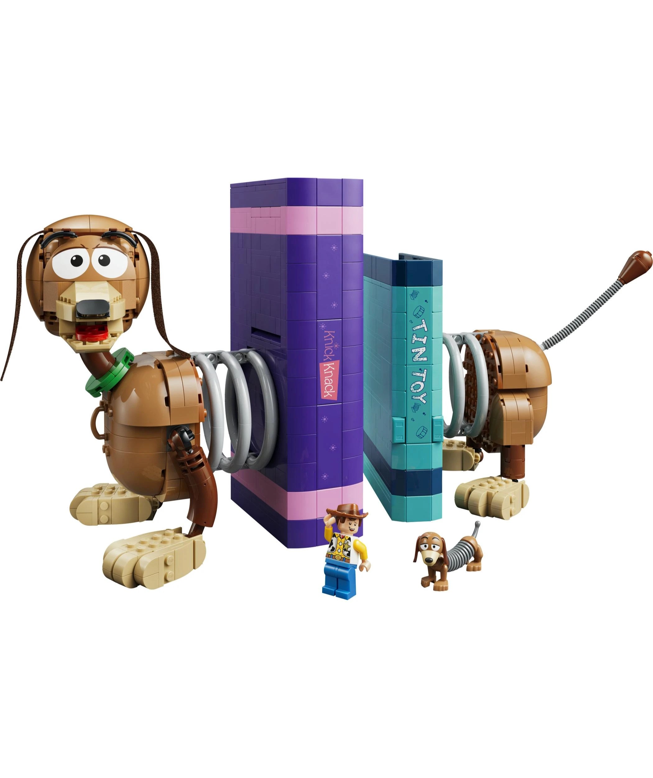 2 LEGO Disney Pixar Toy Story Slinky Dog Bookends 43301, 2 of 10
