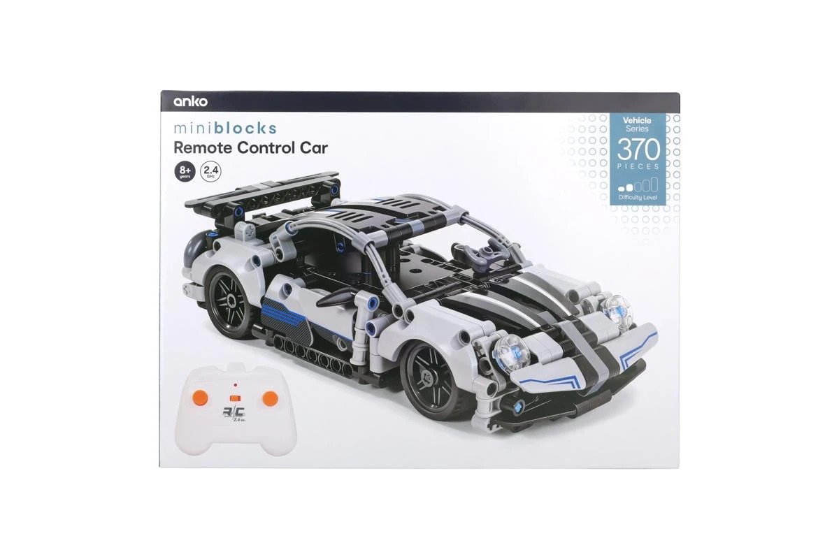 1 370 Piece Mini Blocks Vehicle Series: Remote Control Car, 1 of 8