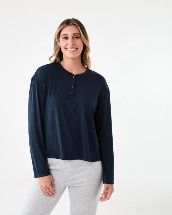 Long Sleeve Comfort Rib Top