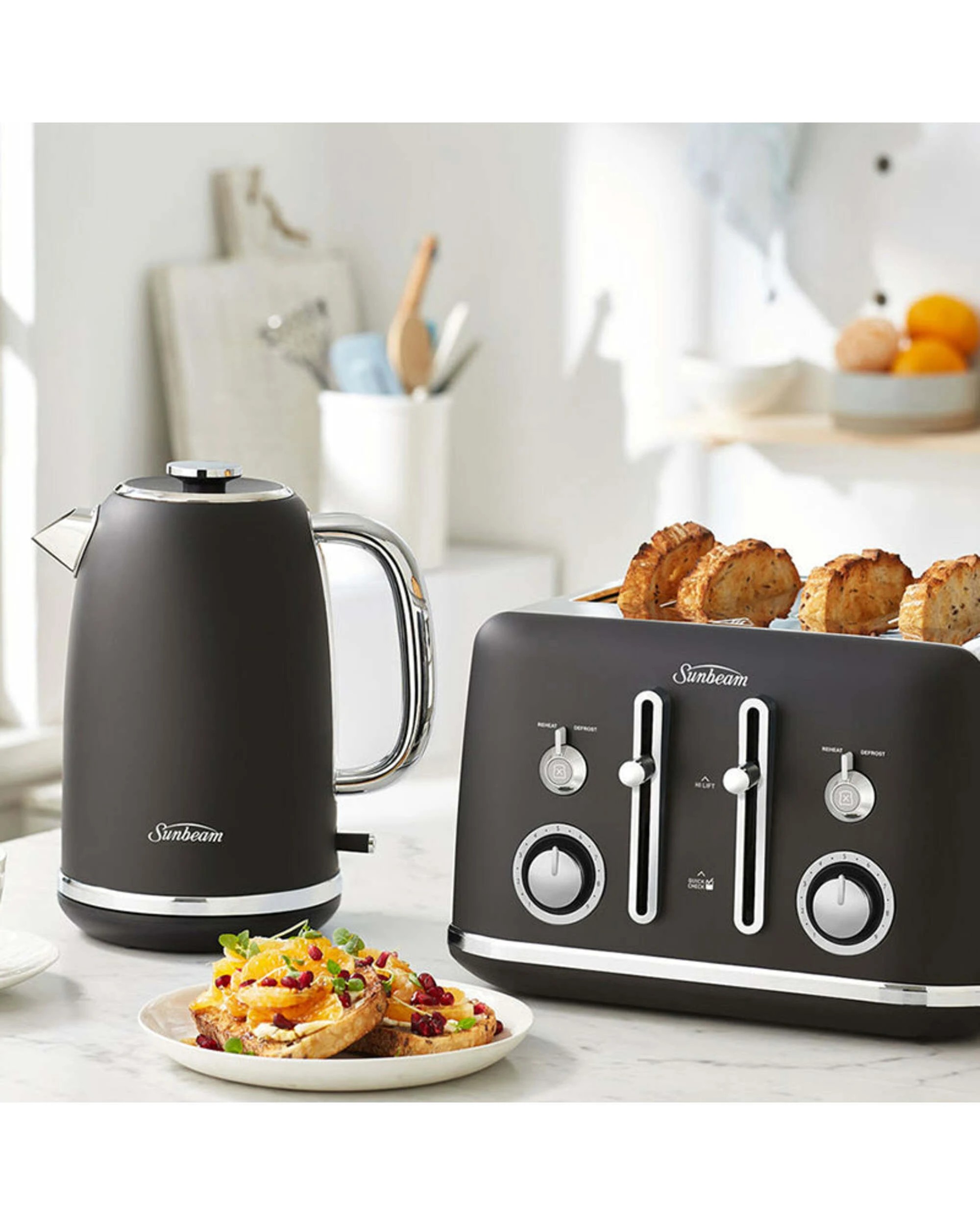 2 Sunbeam 1.7 Litre Alinea Collection Kettle - Dark Canyon - BLACK, 2 of 3