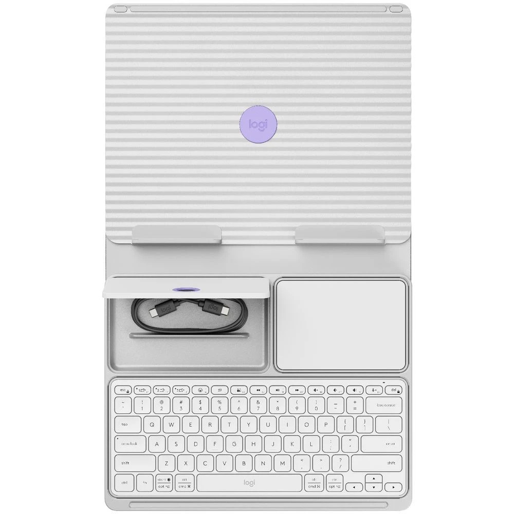 6 Logitech Casa Pop-Up Desk Nordic Calm, 6 of 10