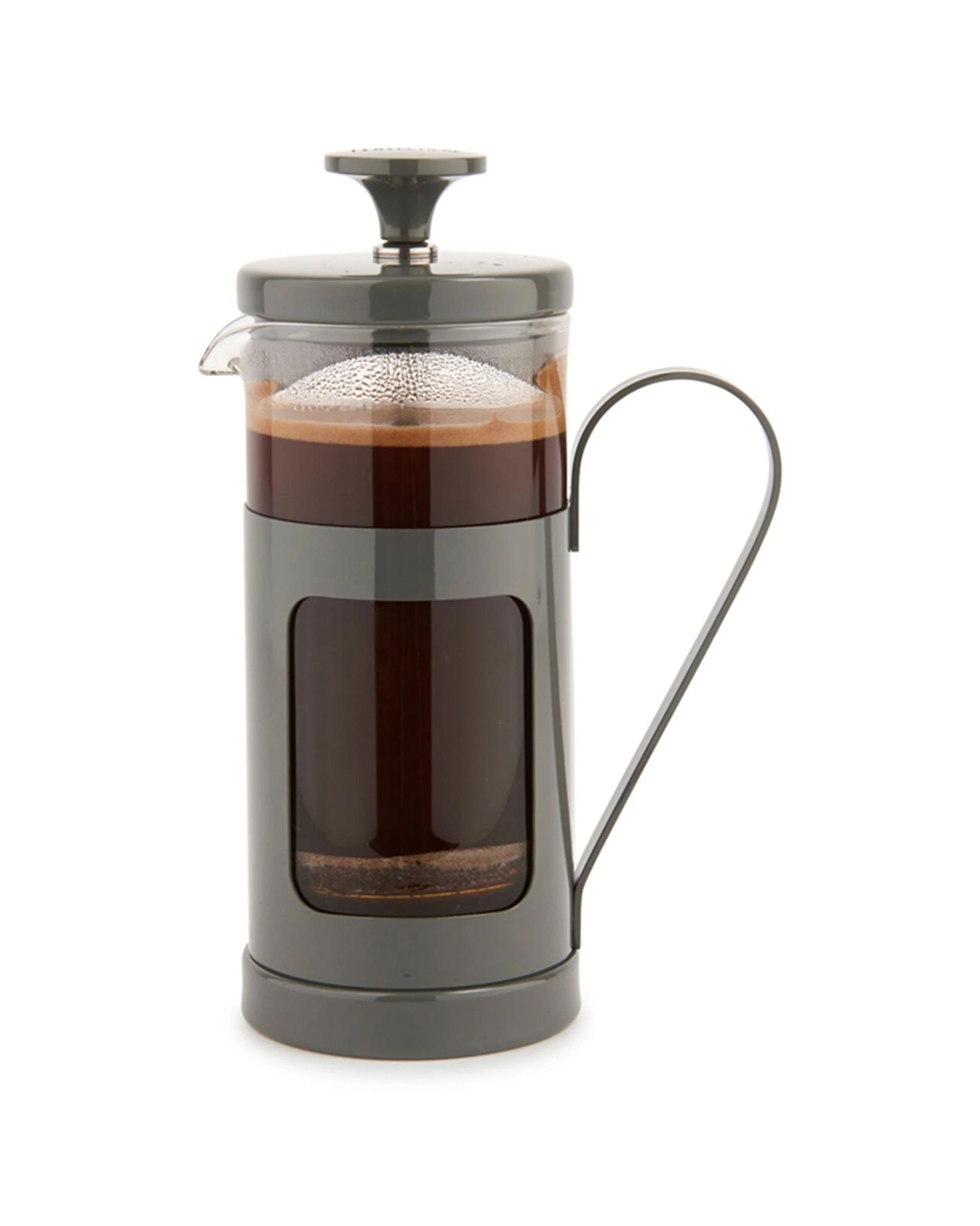 3 La Cafetiere Monaco 3-Cup 350ml Stainless Steel Glass French Press - Grey, 3 of 6