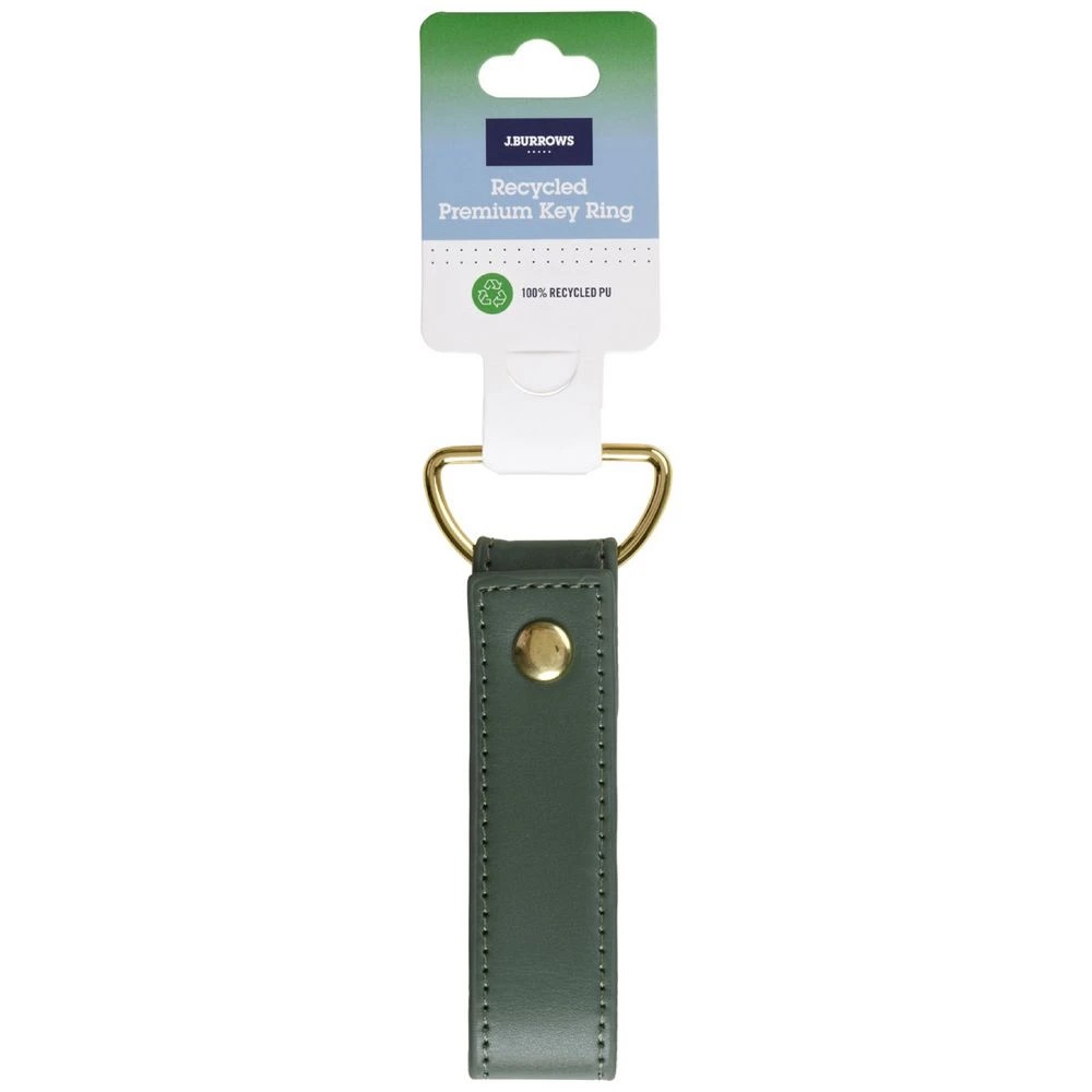 1 J.Burrows Premium Keyring Strap Green, 1 of 4
