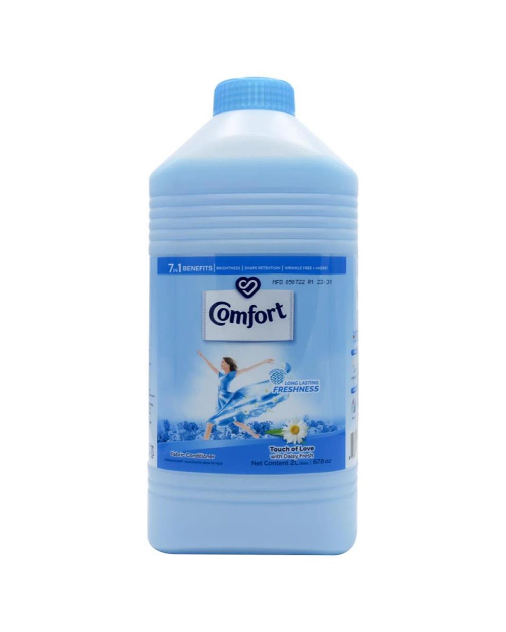2 Comfort 6PK Fabric Conditioner Touch Of Love Daisy Fresh Softness 2L - Multi, 2 of 3