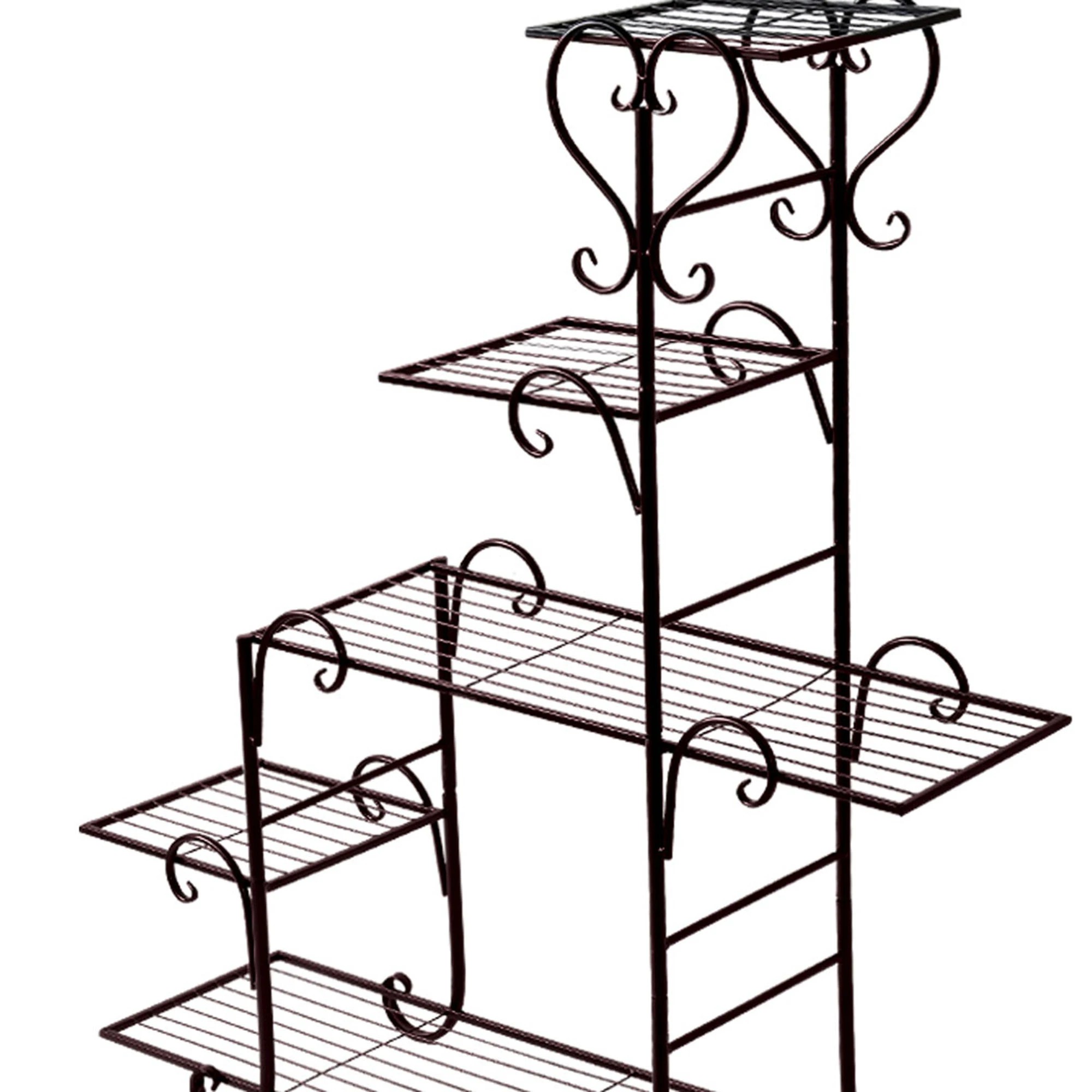 5 Levede Plant Stand Metal - Bronze, 5 of 6