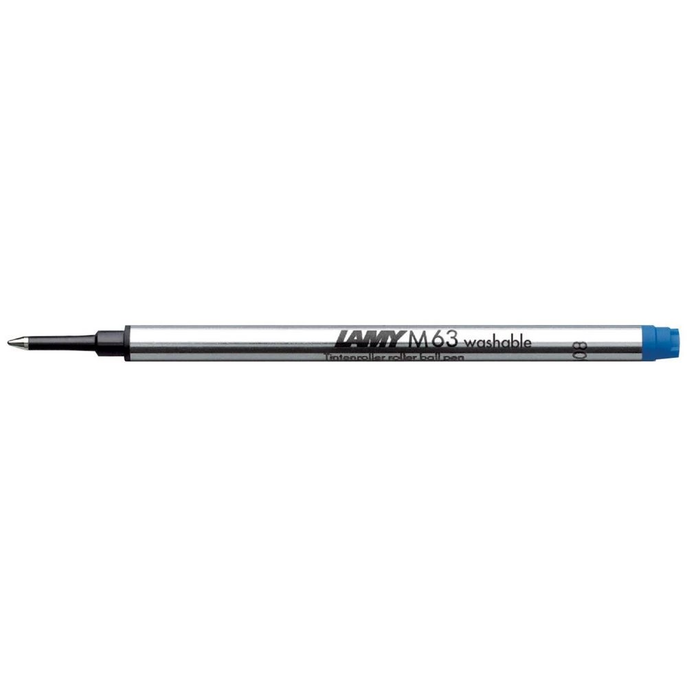 1 Lamy M63 Medium Refill Capped Rollerball Pen Blue, 1 of 3