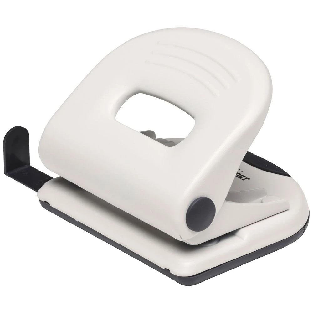 1 J.Burrows Antimicrobial 2-Hole Punch Medium White, 1 of 3