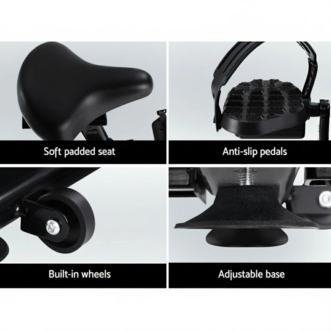 6 Everfit Spin Bike Exercise Bike Flywheel Cycling Home Gym Fitness - Multi, 6 of 6