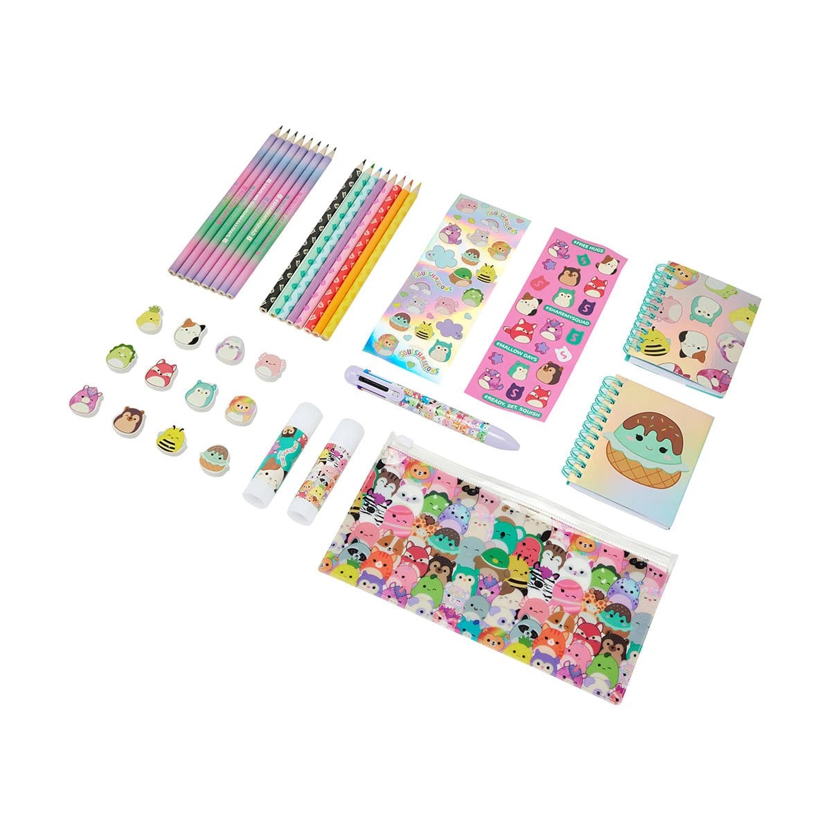2 Original Squishmallows Stationery Set, 2 of 10