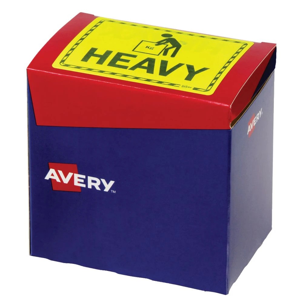 3 Avery Heavy Labels 75 x 99.6mm Yellow 750 Pack, 3 of 3