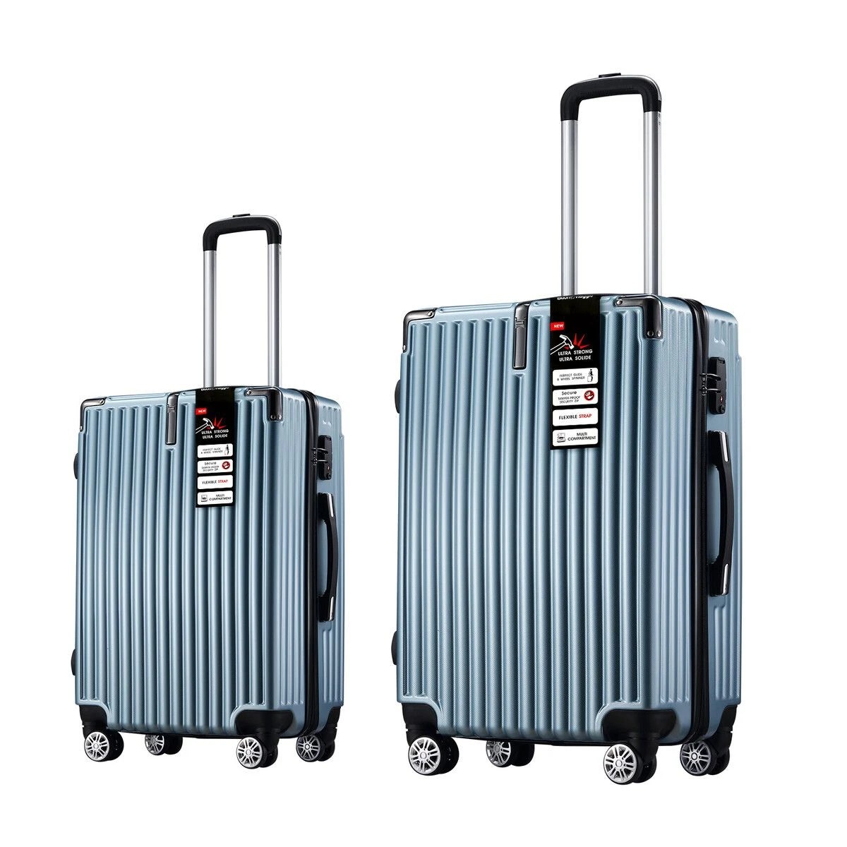 1 Buon Viaggio 2 PCS Luggage Set Suitcases Carry On, 1 of 2