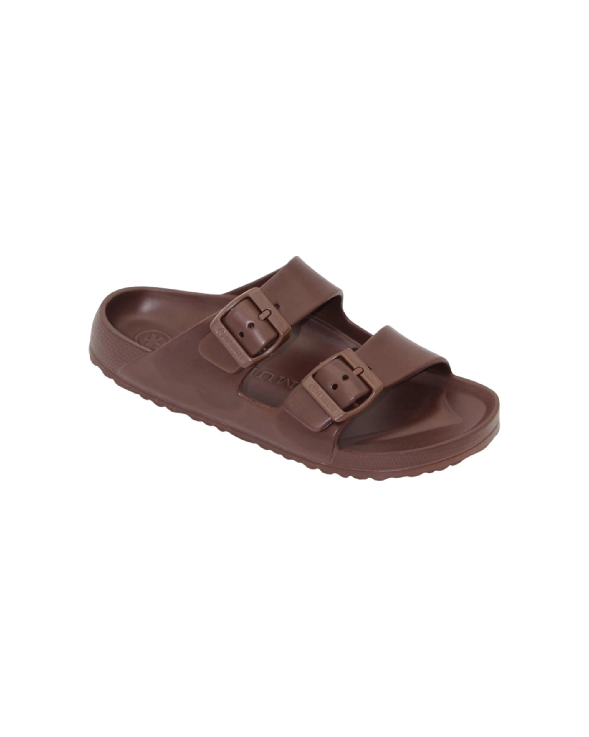 5 Human Shoes Ripe Women's Sandals Double Buckle Super Soft Tan CHOC, 5 of 5