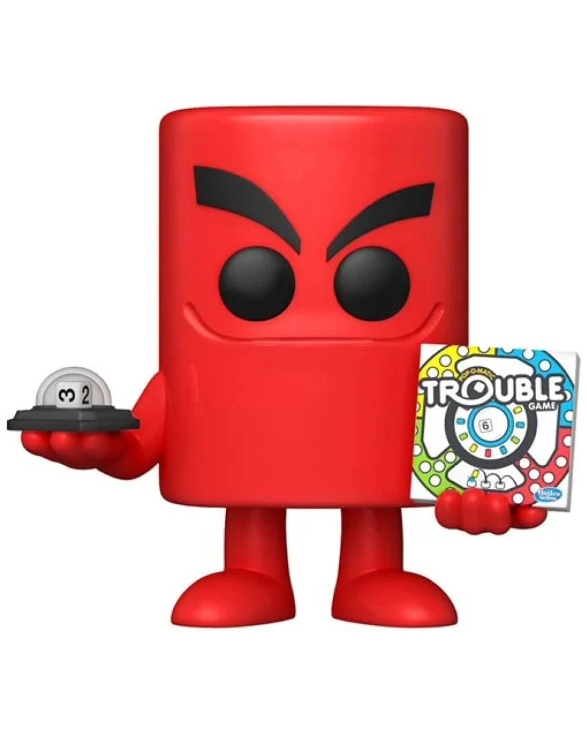 1 Pop Vinyl Figurine Trouble - Trouble Board Window Box 10cm Plastic Vinyl - Red, 1 of 3