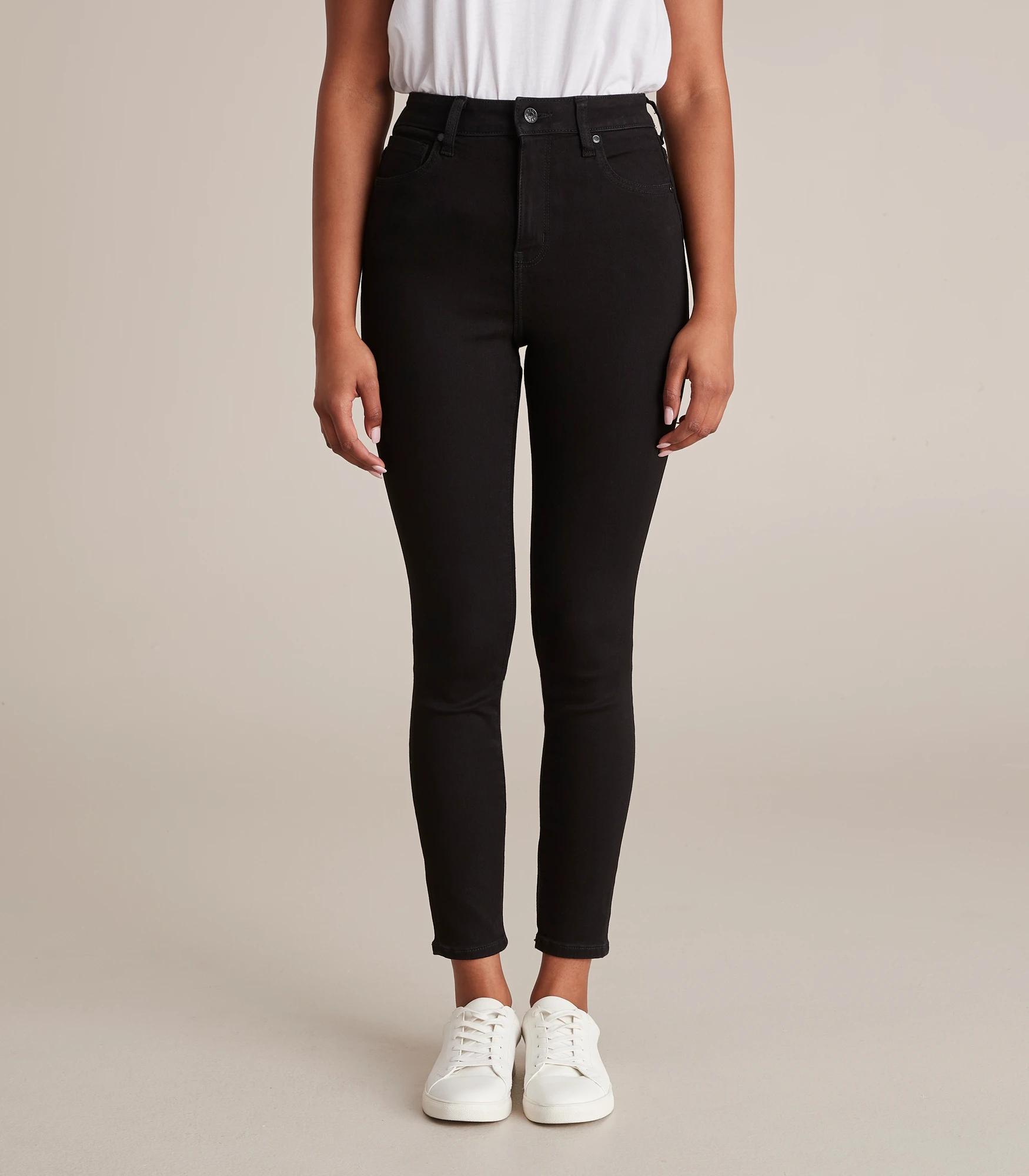 1 Target Sophie Skinny High Rise Ankle Length Denim Jeans BLACK, 1 of 6