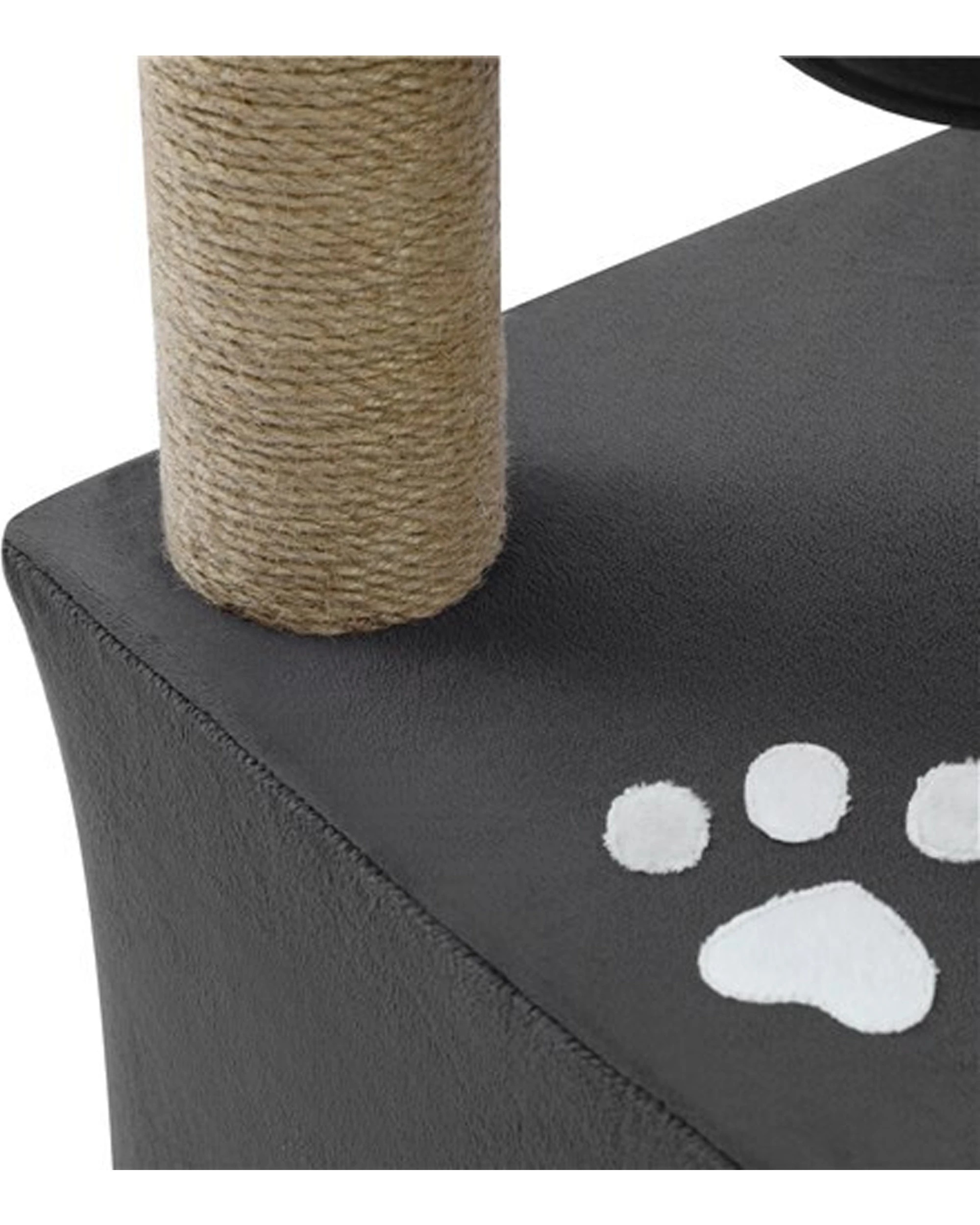 5 Paws And Claws Catsby Elsternwick Cat Tree Scratcher 30x30x65cm - Charcoal, 5 of 7