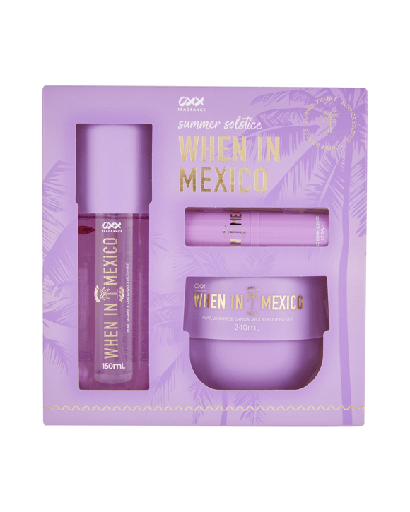 OXX Fragrance When in Mexico Summer Solstice Gift Set