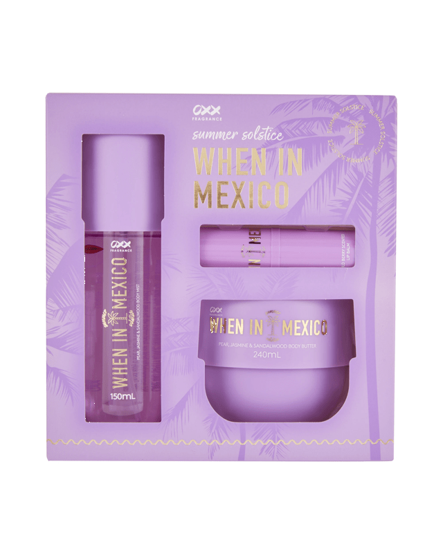 OXX Fragrance When in Mexico Summer Solstice Gift
