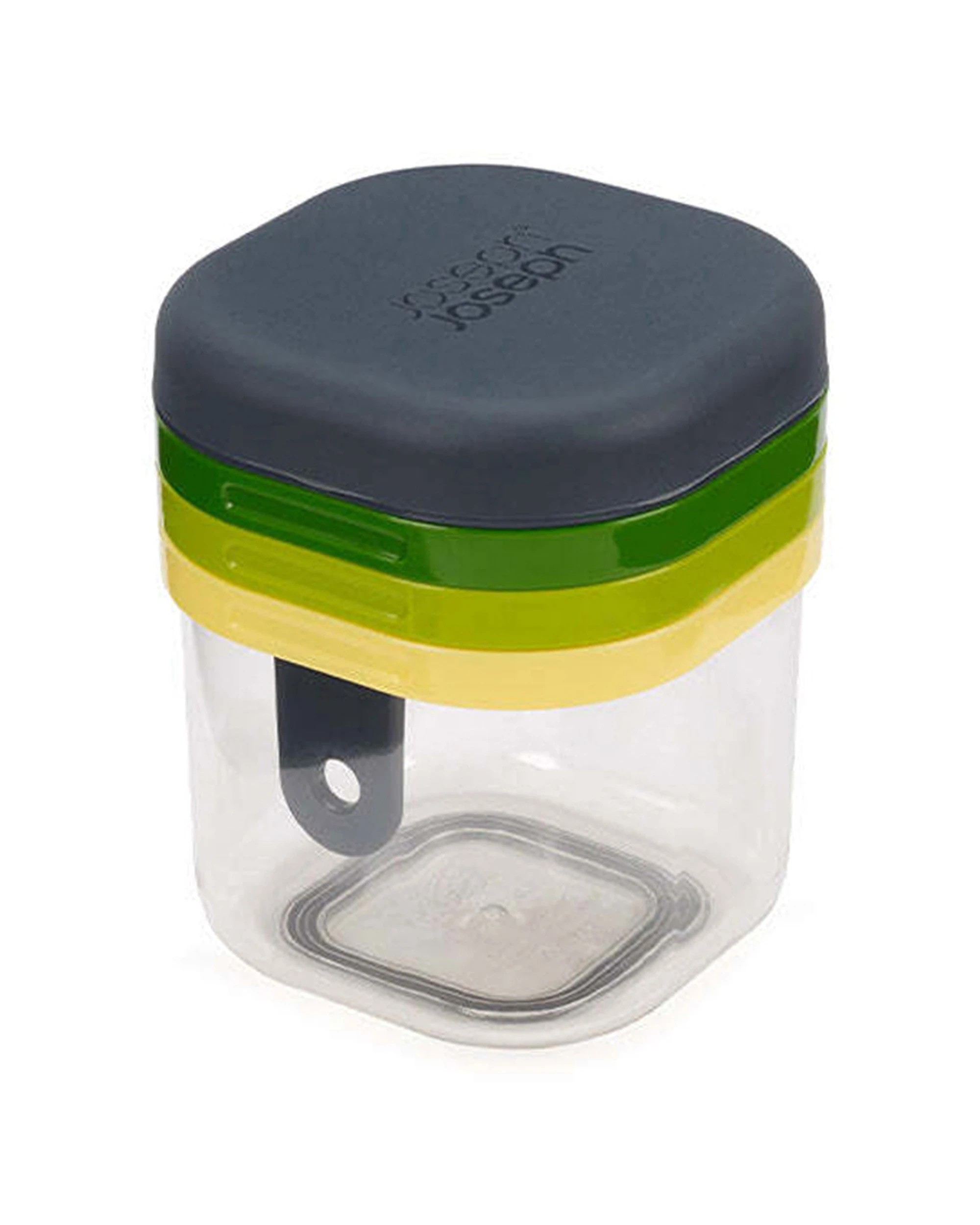 1 Joseph Joseph Prep 12cm Mini Manual Chopper Slicer With Food Grip - Green, 1 of 7