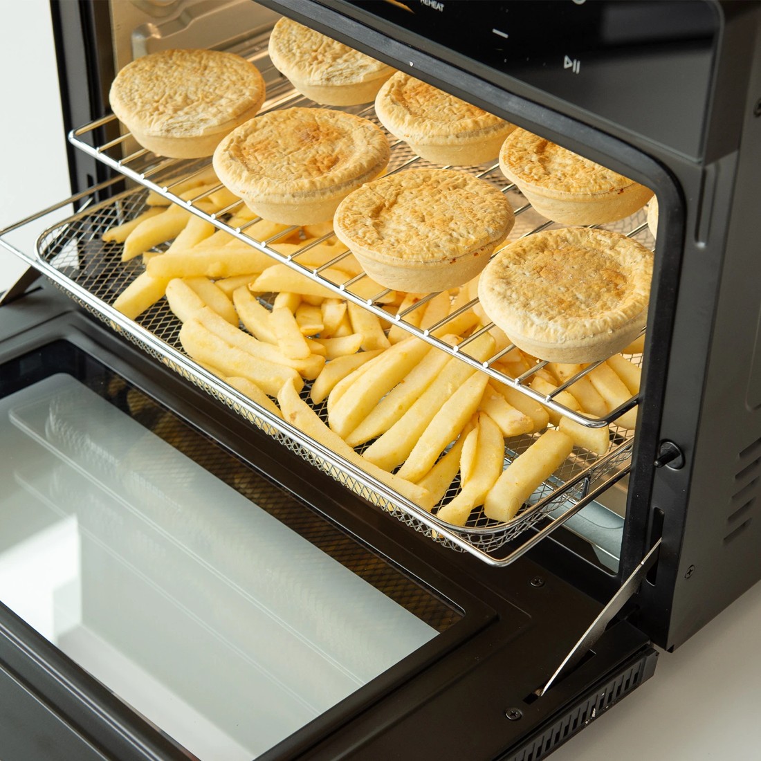 4 Kitchen Couture 45 Litre Multifunctional Air Fryer Oven Big Papa Digital - Black, 4 of 4