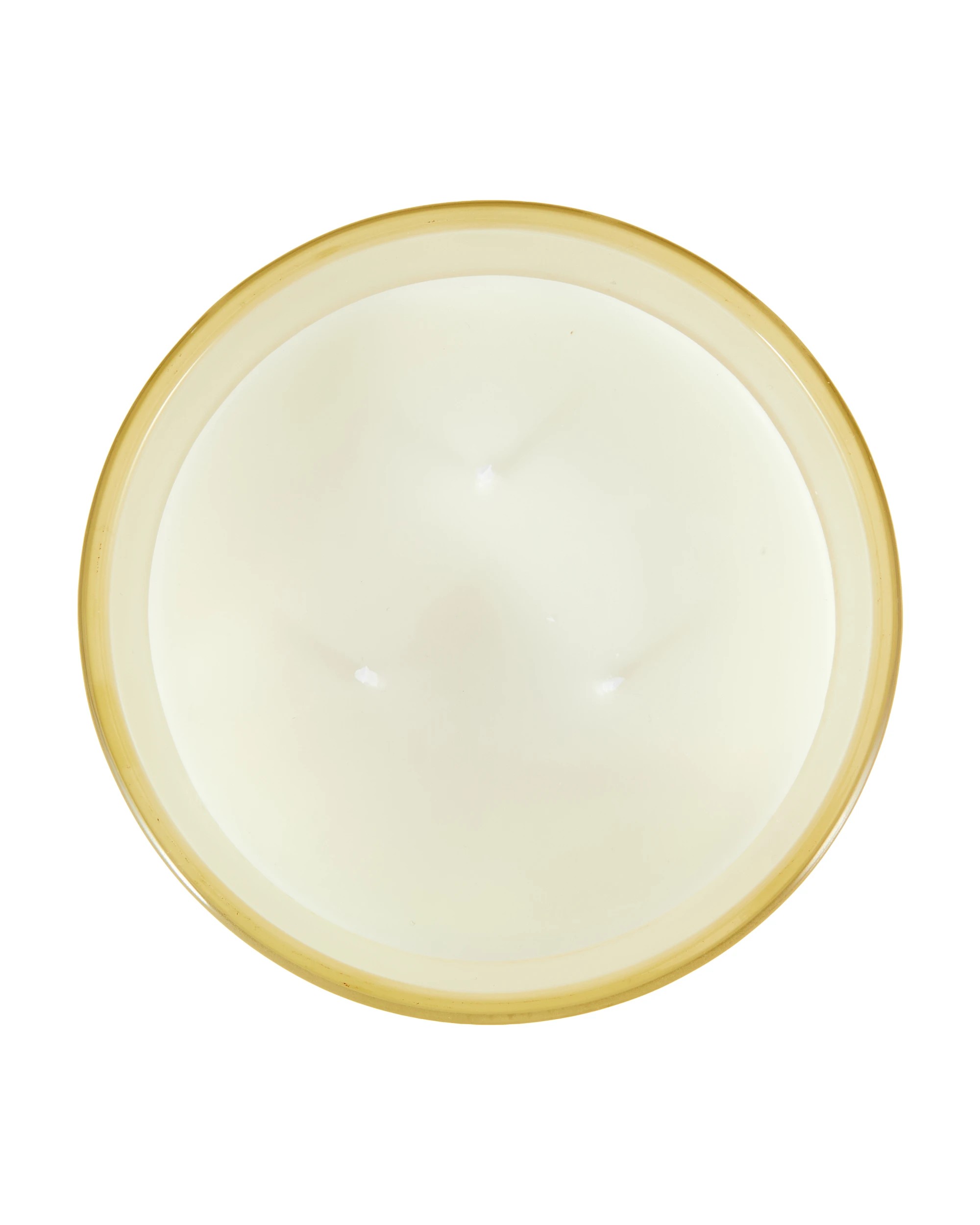 3 XL Frosted Orange Amber Candle, 3 of 5