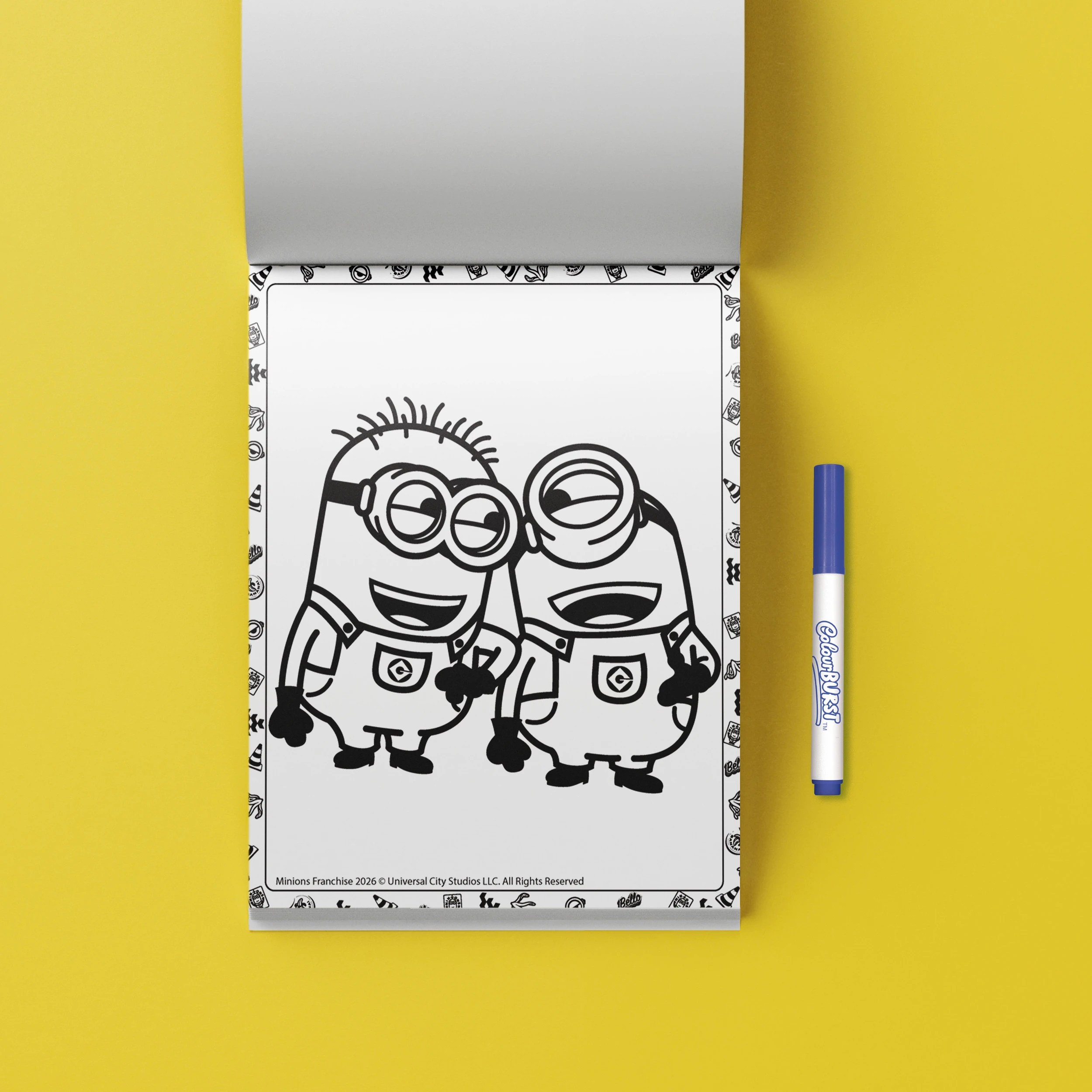 6 INKredibles Mess-Free ColourBurst Illumination's Minions Activity Kit - Book, 6 of 6