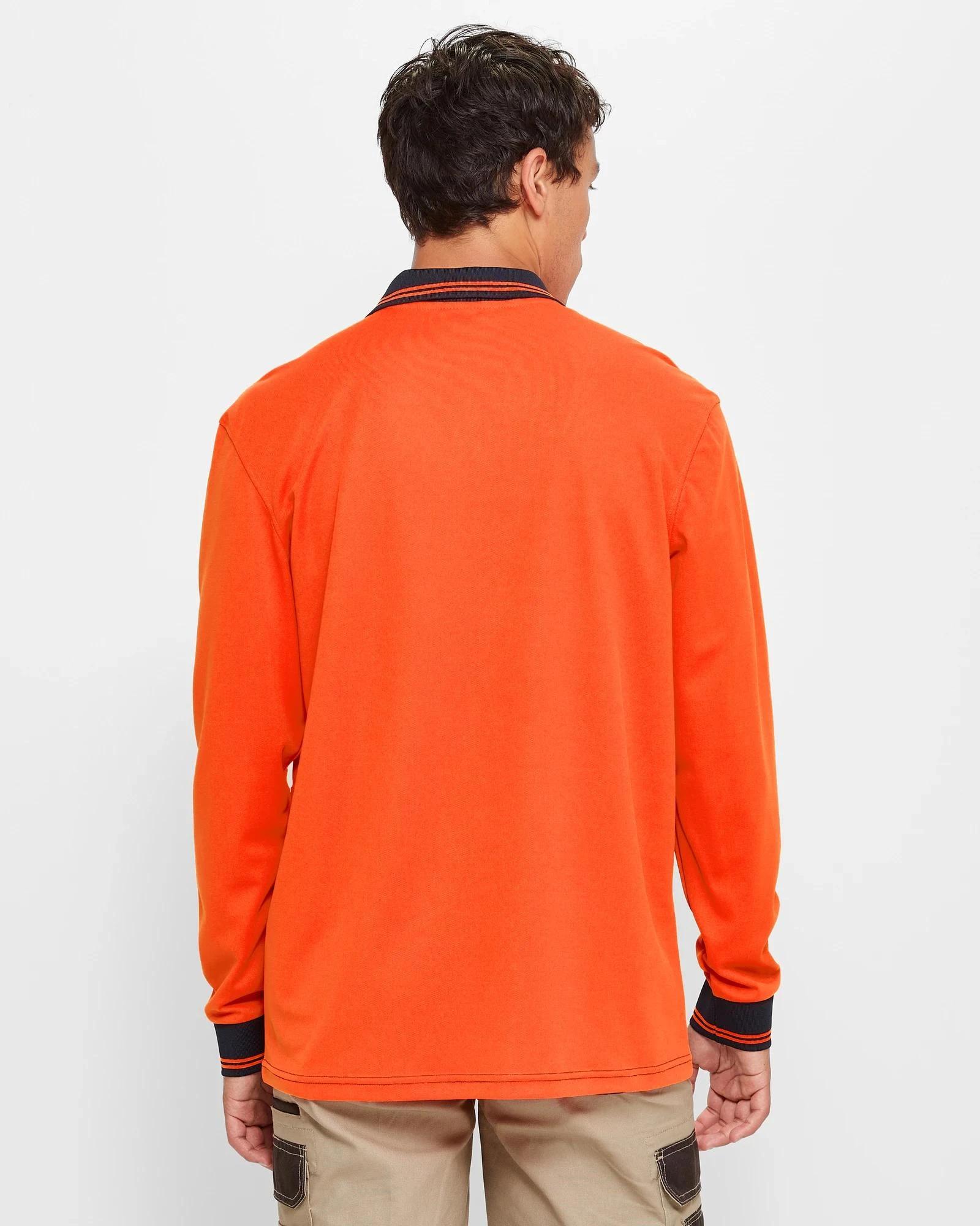 4 Graphite Hi-Visibility Polo Shirt ORANGE, 4 of 5