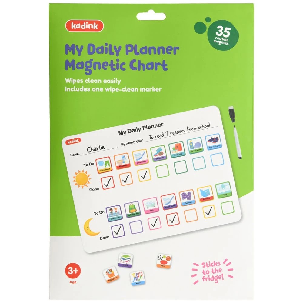 1 Kadink Daily Planner Chart, 1 of 3