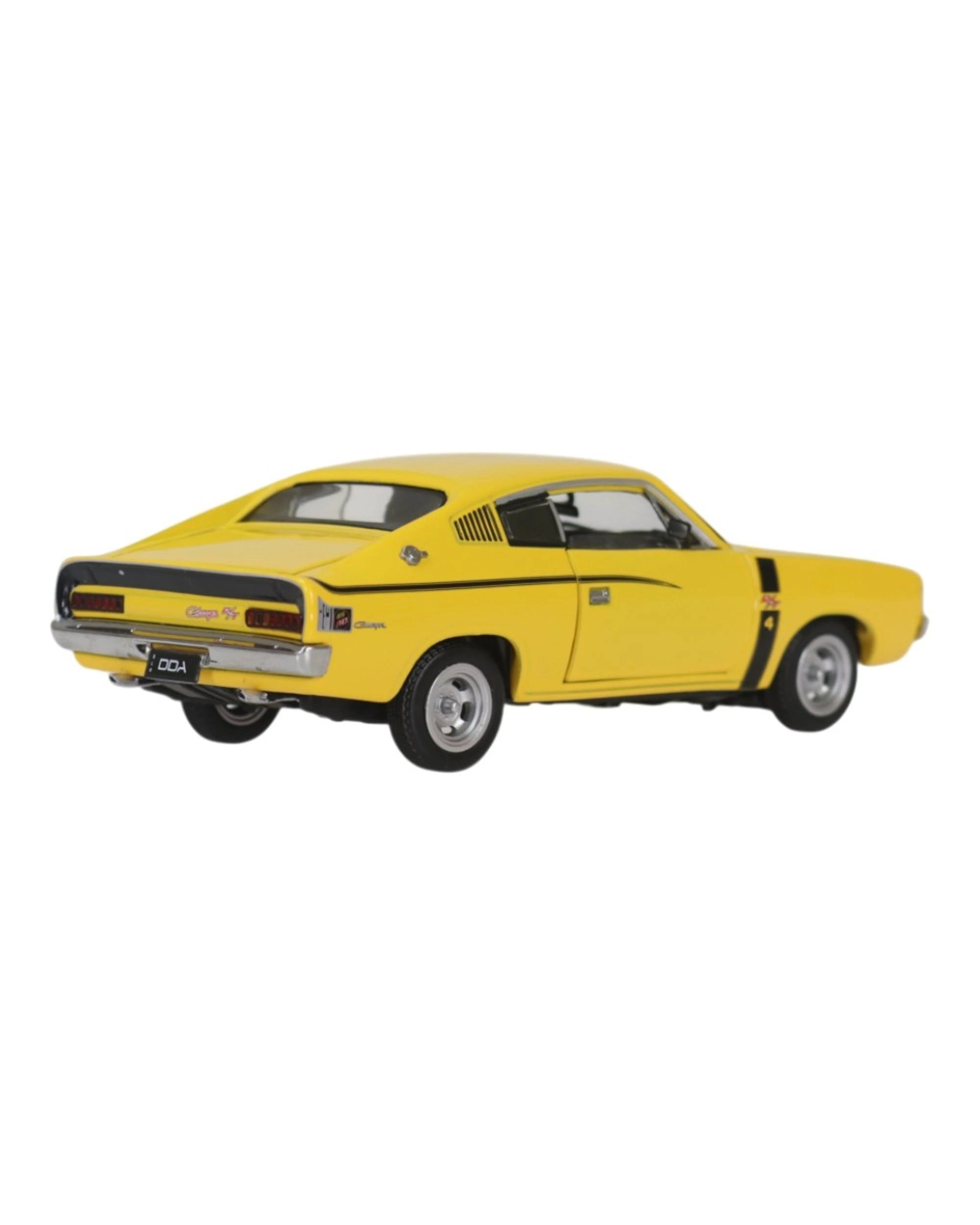 2 DDA Chrysler Valiant Charger R/T E49 Yellow 1:32 Scale Vehicle - Yellow, 2 of 4