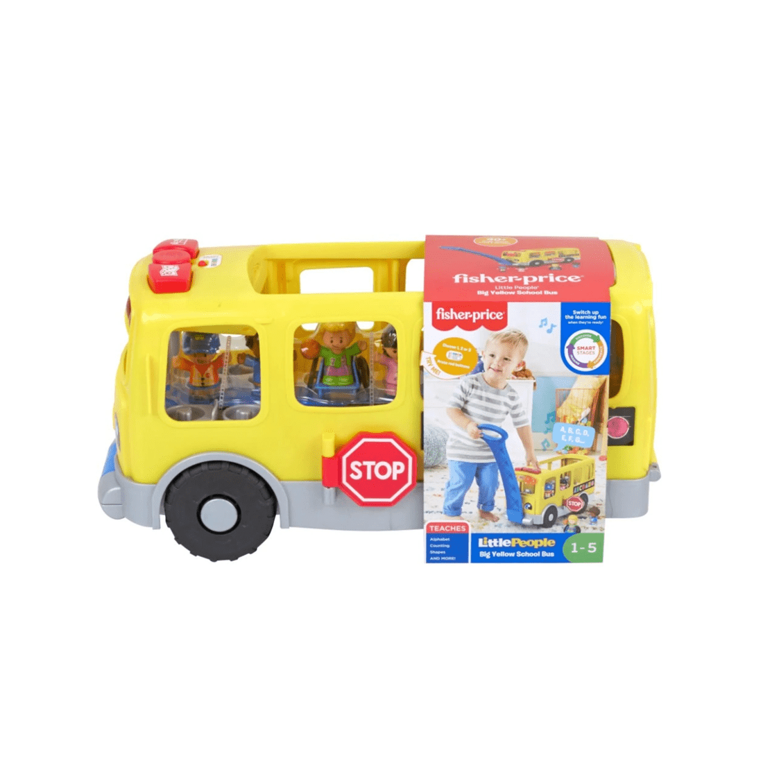 1 Fisher-Price Little People Big Yellow School Bus, 1 of 4