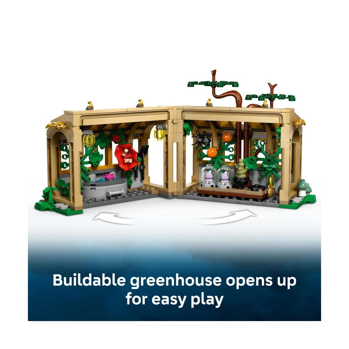 4 LEGO Harry Potter Hogwarts Castle: Herbology Class 76445, 4 of 10