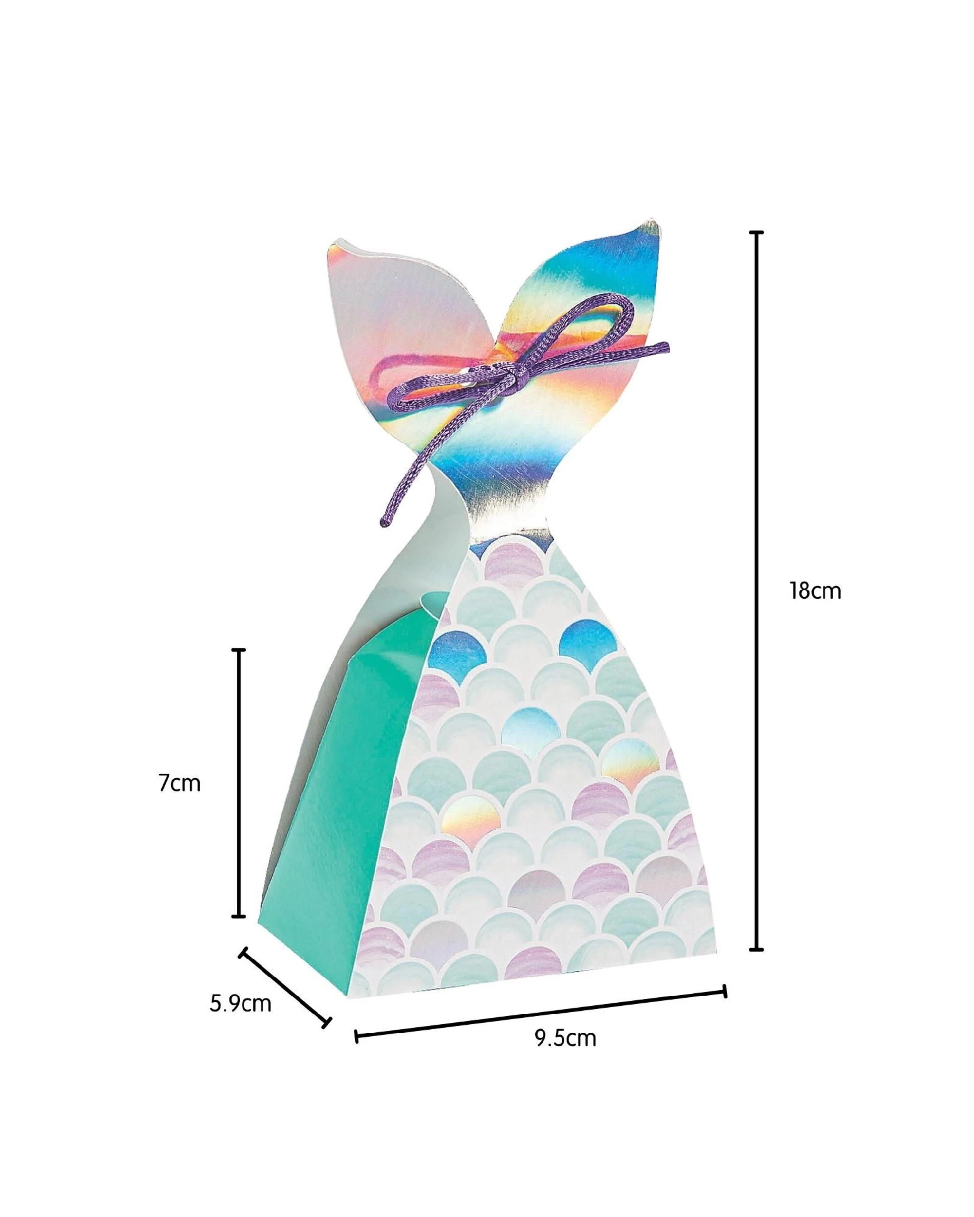 2 Mermaid Sparkle Lolly / Treat Boxes (Pack of 12), 2 of 2