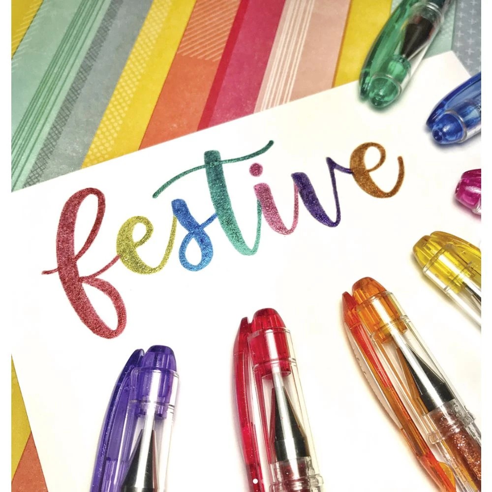 3 Uni-Ball Signo Gel Pens 1mm Sparkling Assorted 8 Pack, 3 of 3