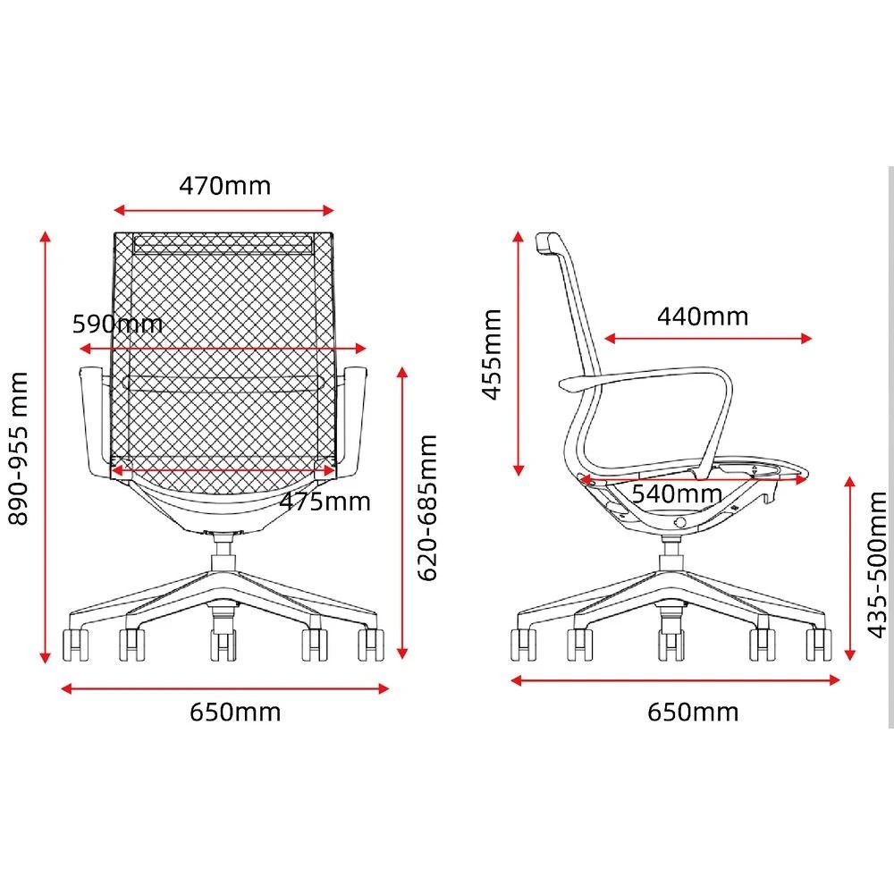9 Pago Aries Chair Grey Ergonomic Chairs and Desk Chairs, 9 of 10