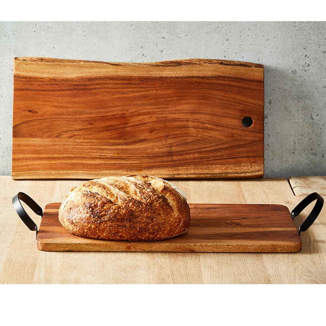 7 Wooden Serving Board with Handles, 7 of 7