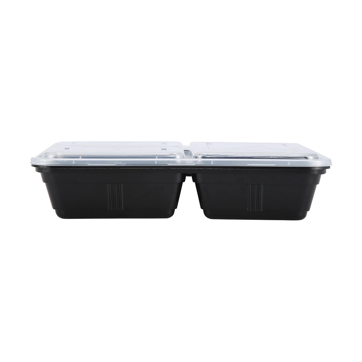 2 8 Piece 3 Compartment Meal Prep Containers, 2 of 5