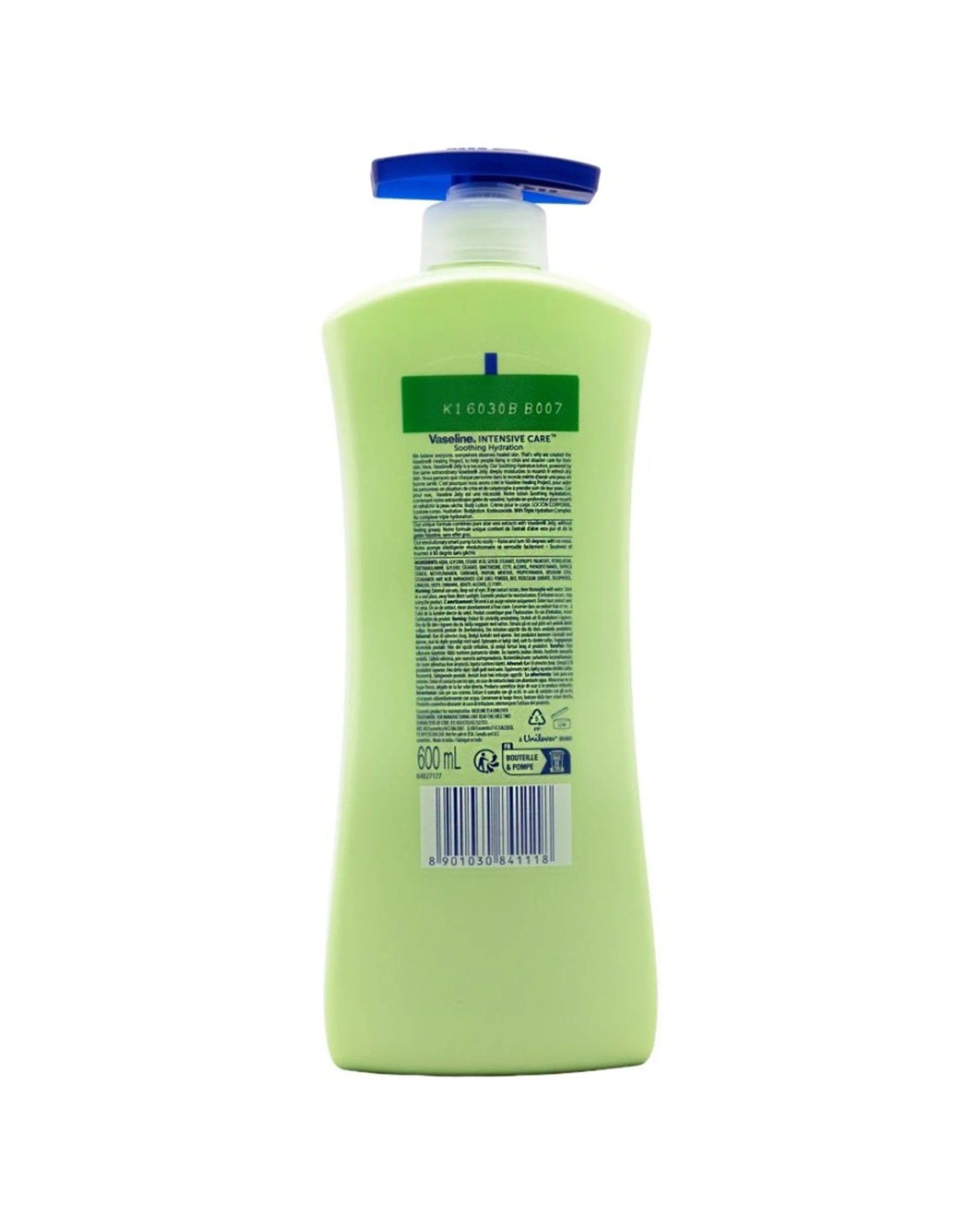 3 Vaseline 6PK Serum In Lotion Intensive Care Hydration Aloe Vera 24HR 600mL - Multi, 3 of 3