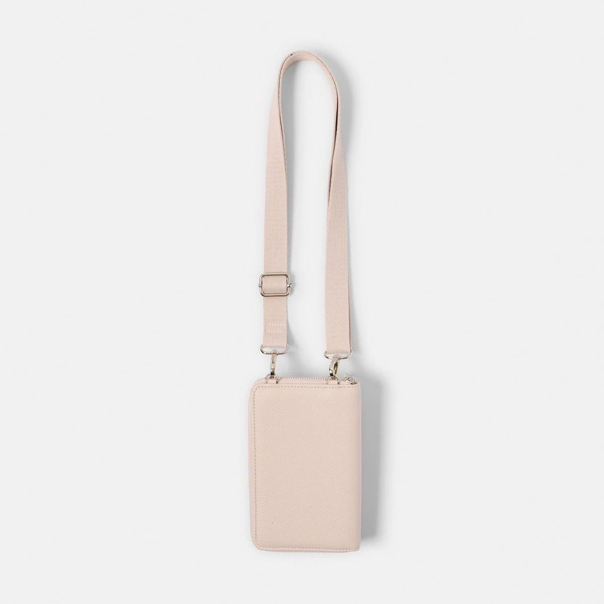2 Sim Fabric Strap Phone Wallet LILY PINK, 2 of 4